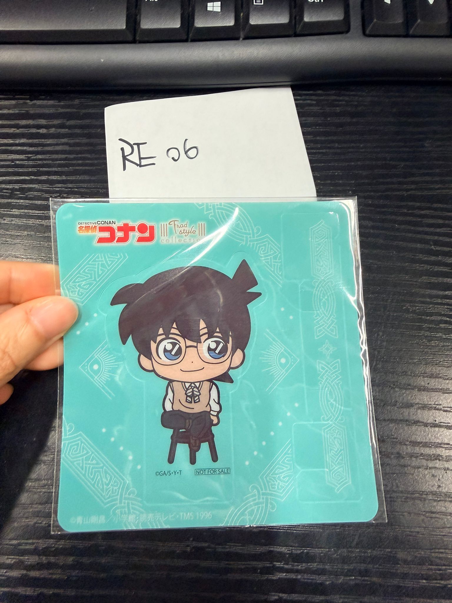 名偵探柯南 柯南 可立膠卡 # RE06