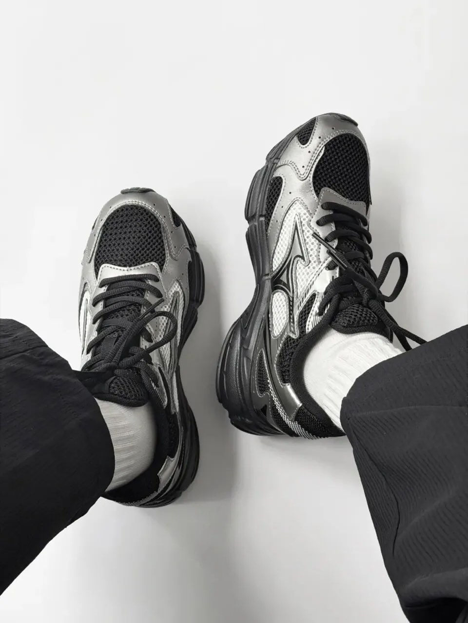 優惠預訂！MIZUNO SPEED 2K 黑幻銀 銀灰 仿舊