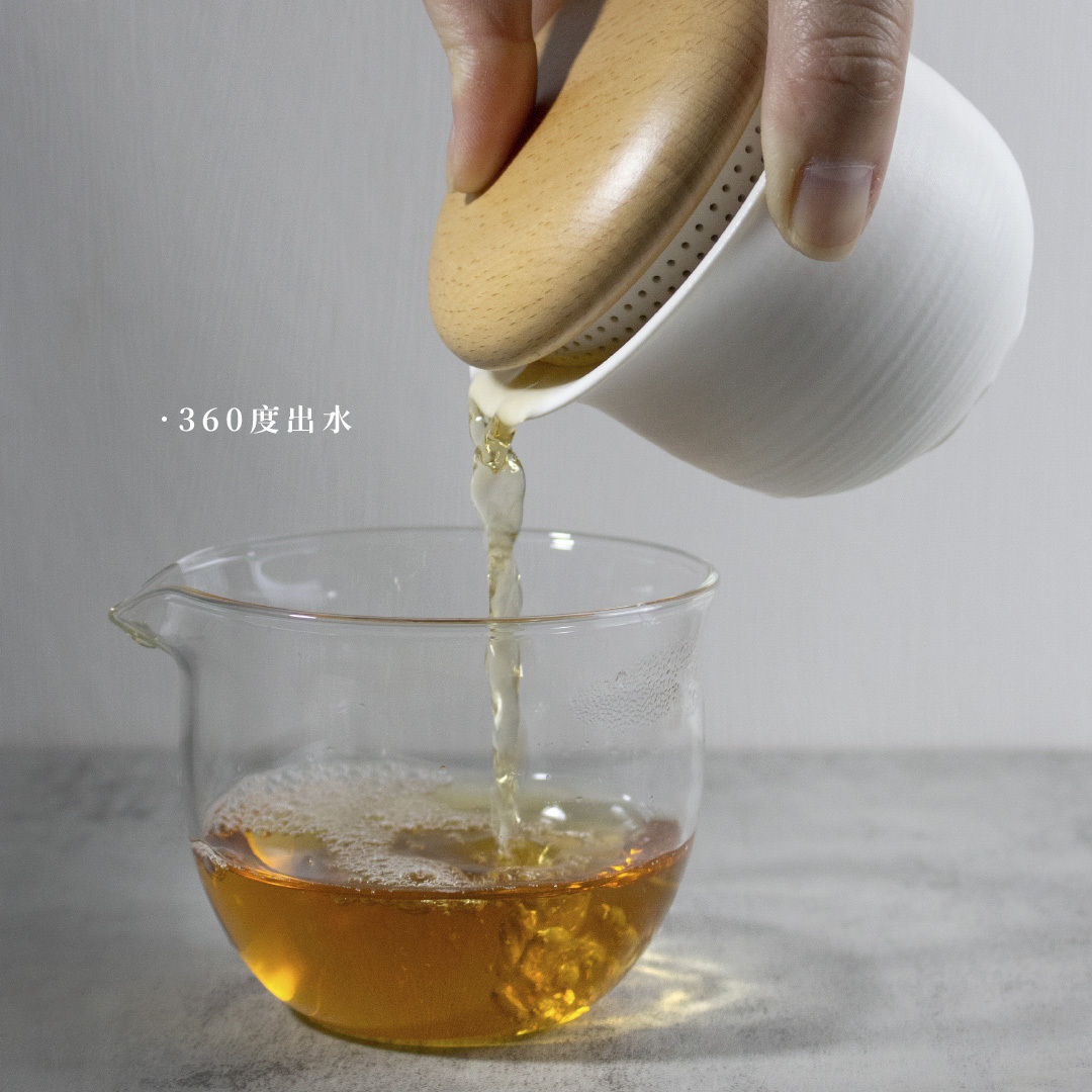 輕旅白瓷旅行茶具組