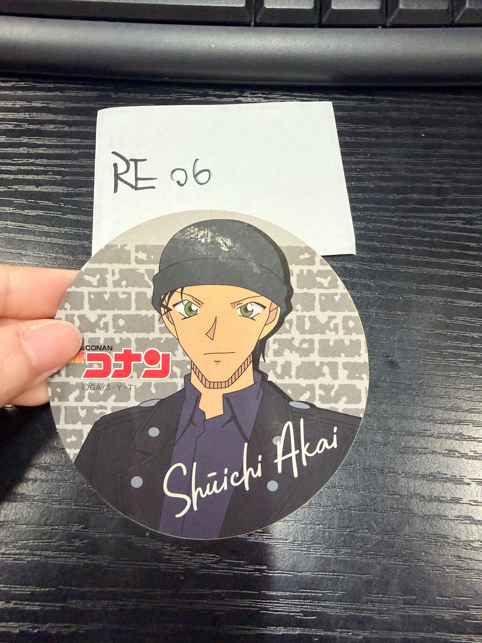 名偵探柯南 赤井 貼紙 # RE06