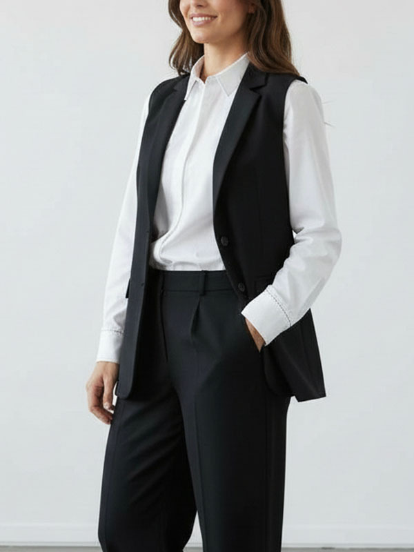 PESERICO 銀鍊窄版襯衫