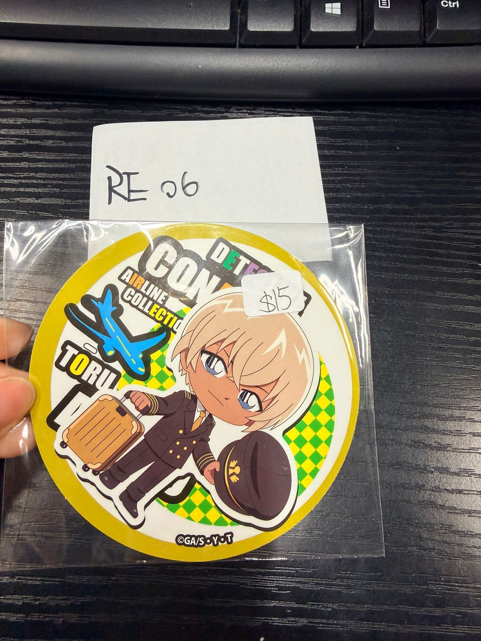 名偵探柯南 安室 貼紙 # RE06