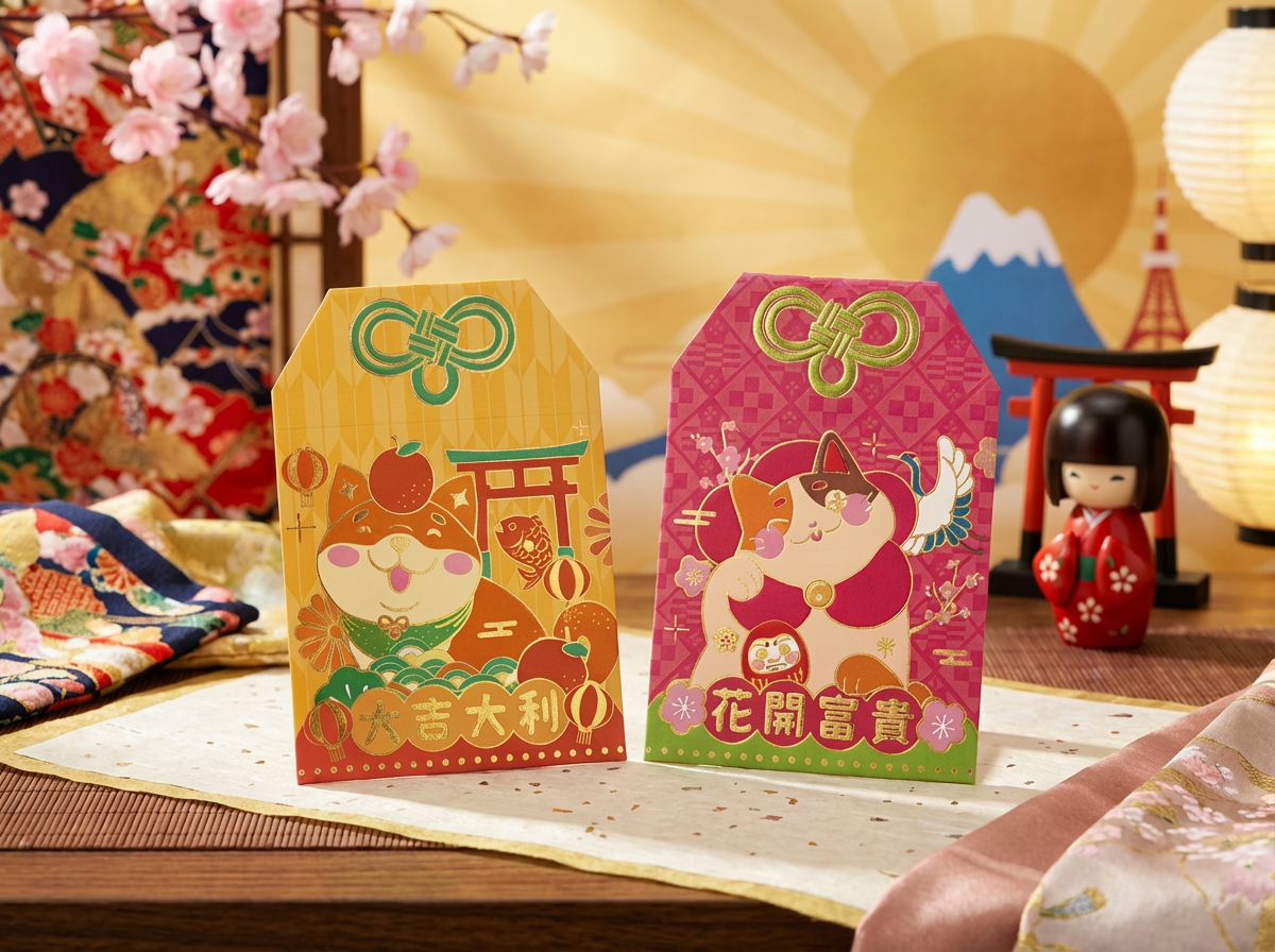 招福賀歲丨利是廊 香港利是封