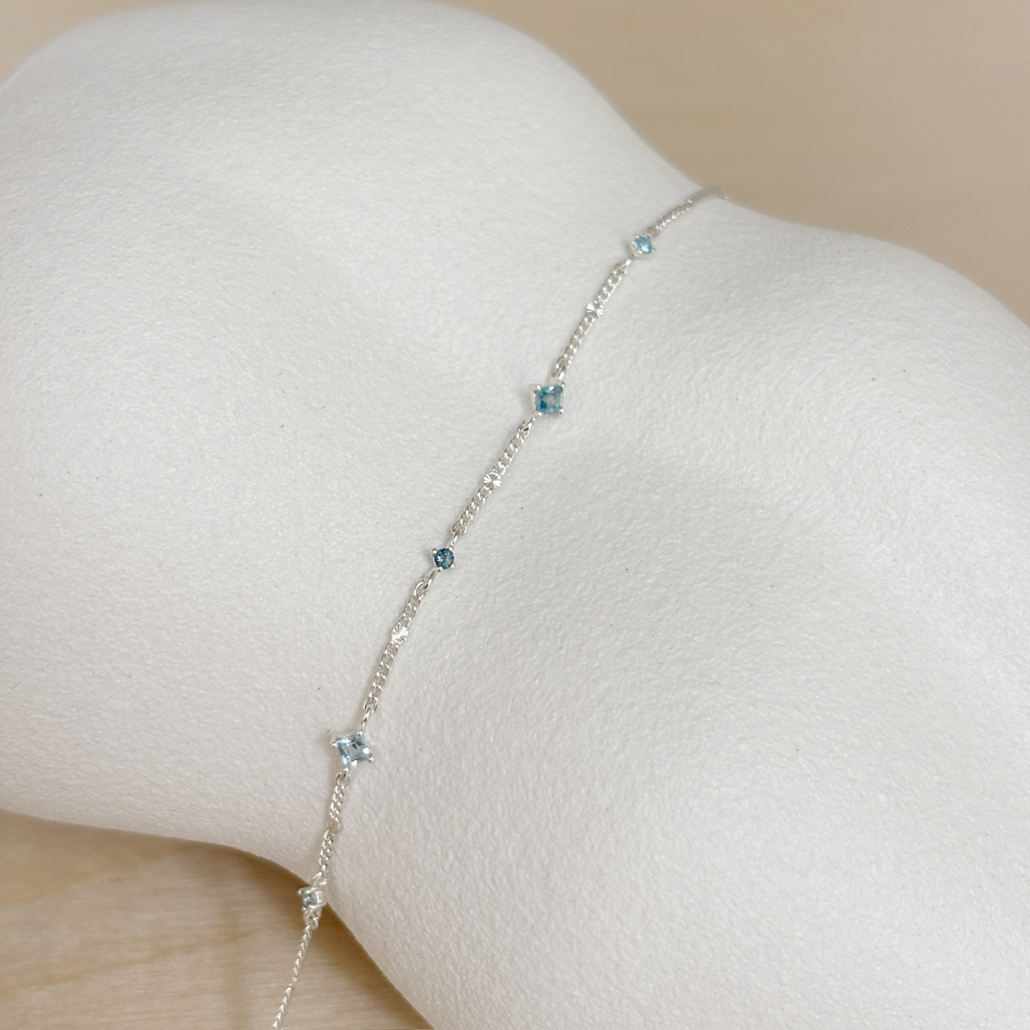 Drift藍藍寶石手鏈