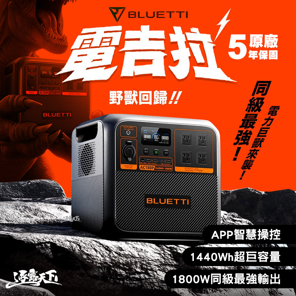 蔚藍 BLUETTI 電吉拉 行動電站