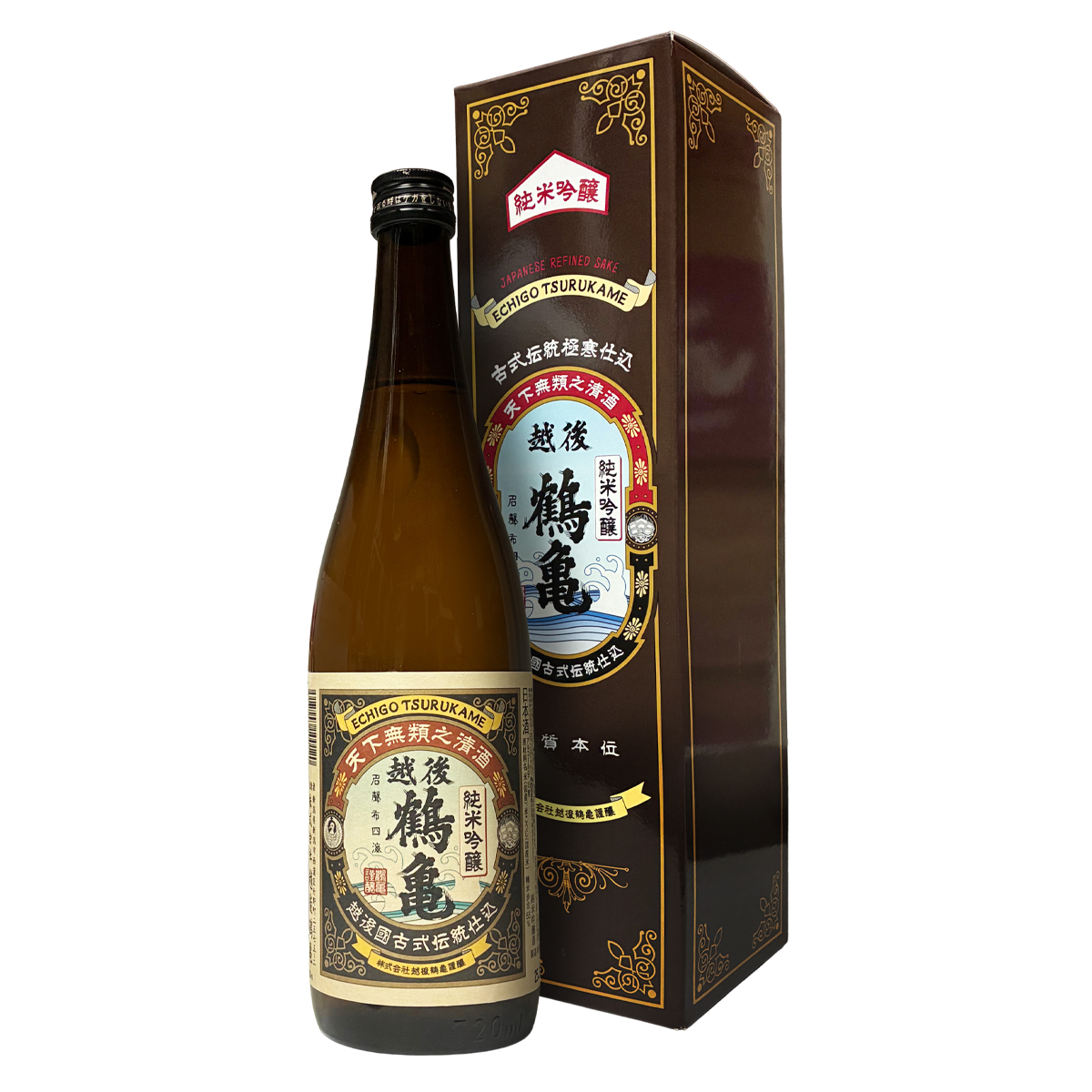 越後鶴亀 純米吟釀 720ml