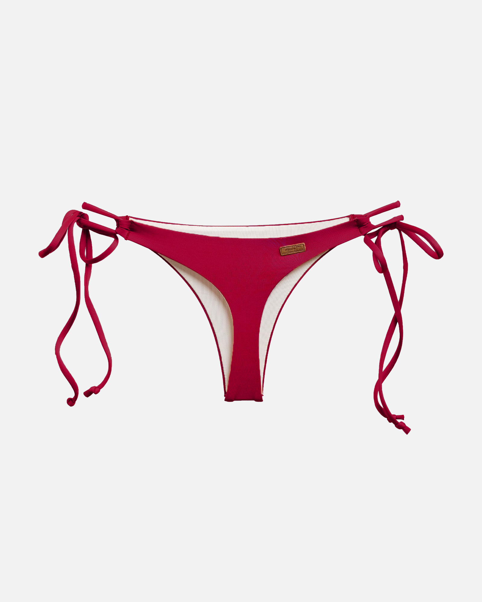 【櫻桃紫】E1ft 細丁字綁帶泳褲