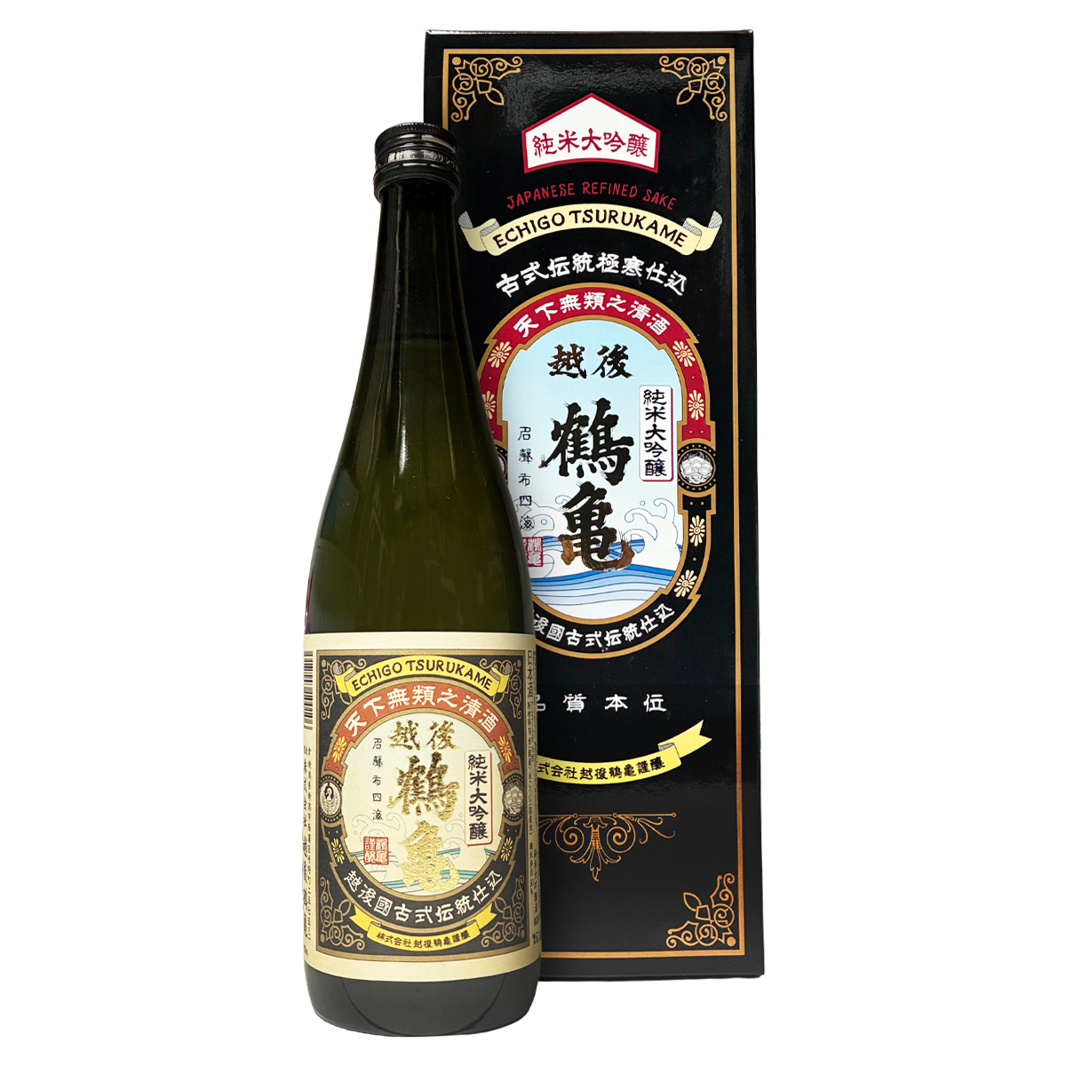 越後鶴亀 純米大吟釀 720ml