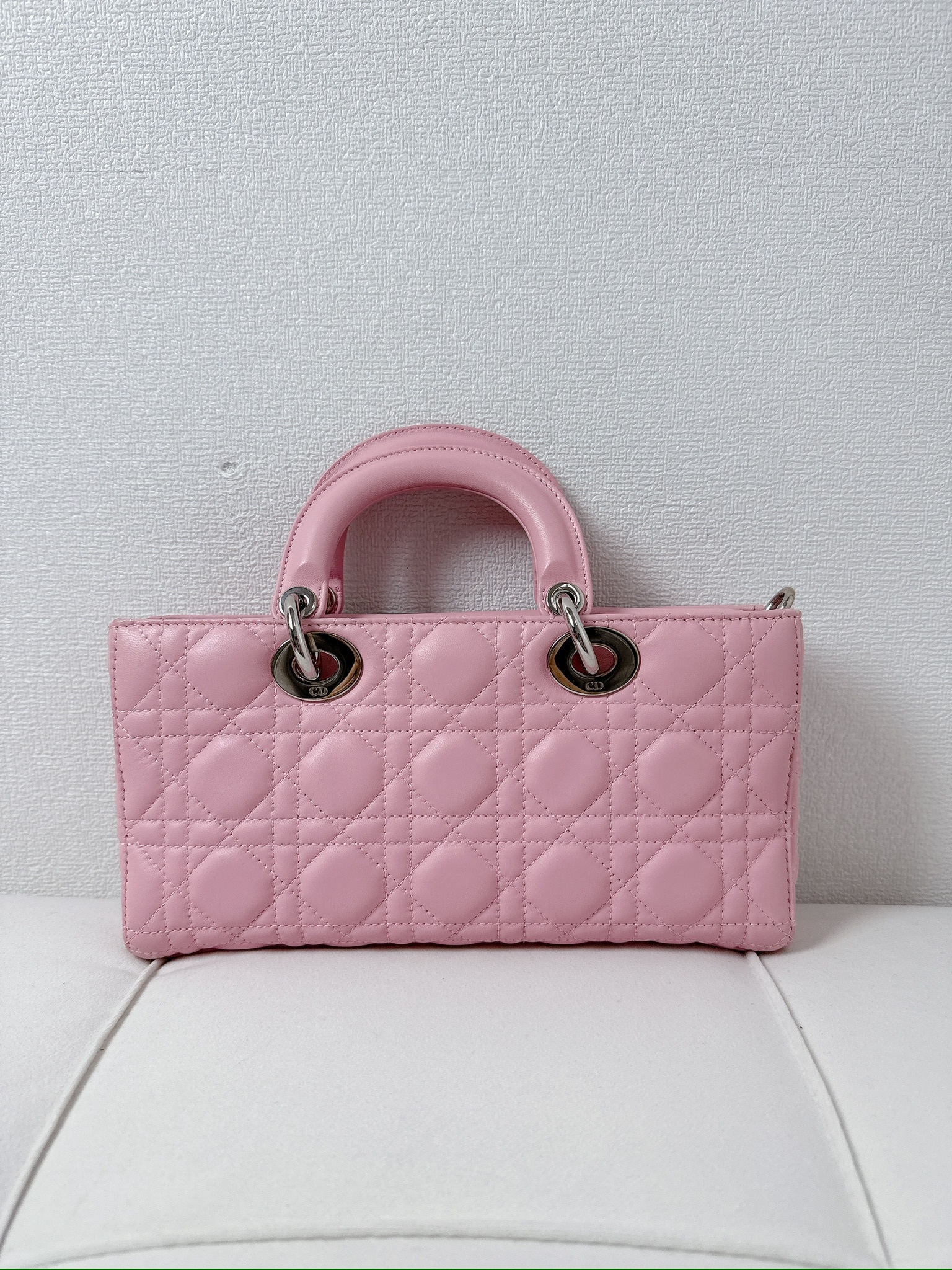 Dior D-Joy Bag - Pink / Shw