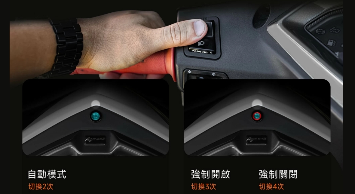 AJ 大燈光感控制器