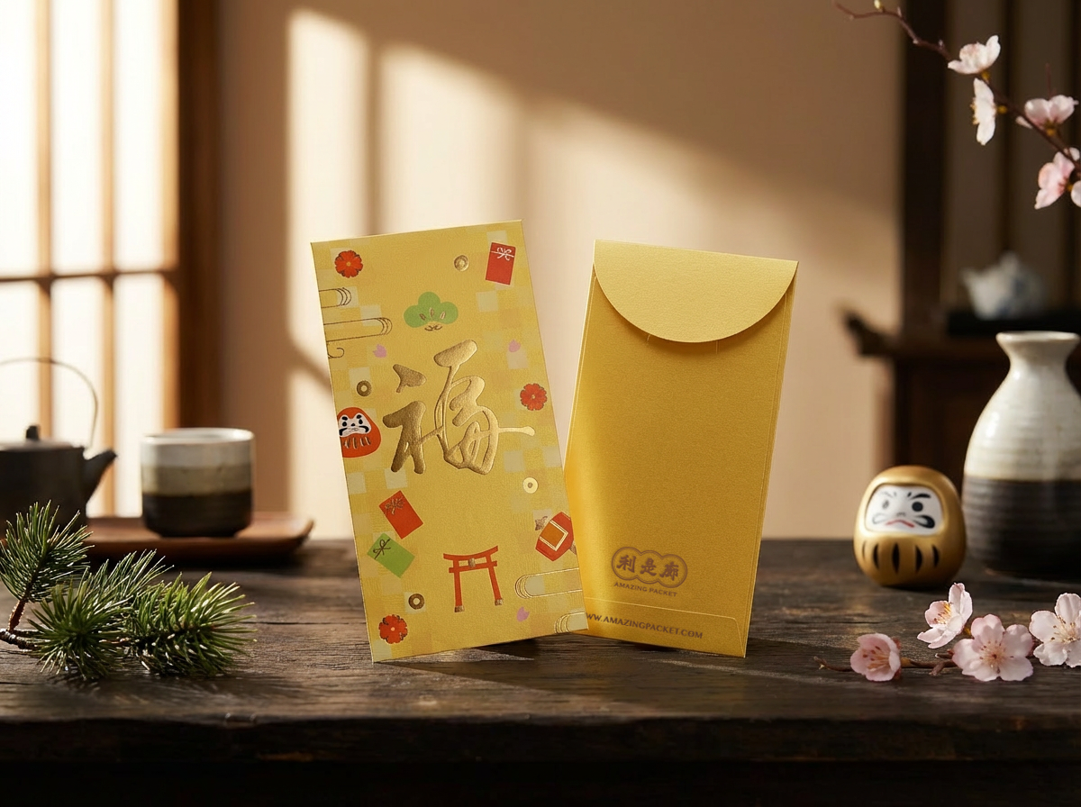 福 (日式)丨利是廊 香港利是封