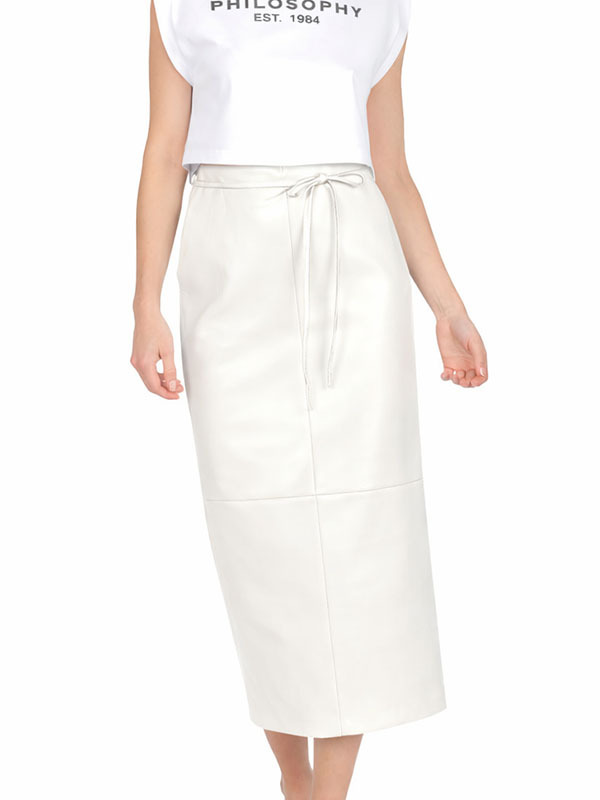 Philosophy 皮窄裙