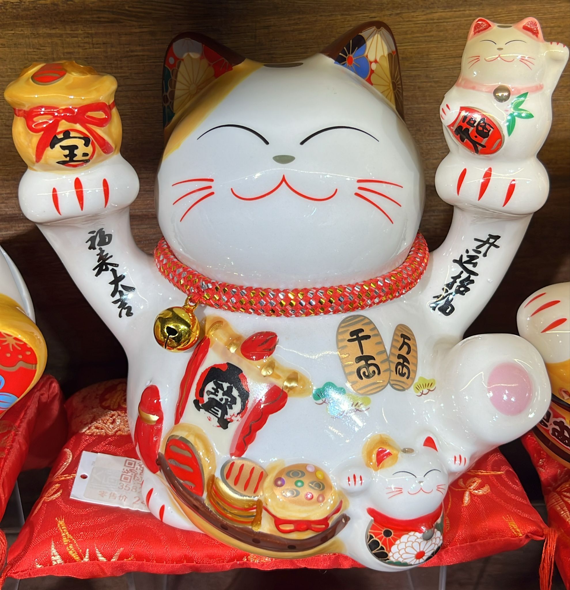 【直播】LL010669 福來大吉招財貓(8寸) (35825)