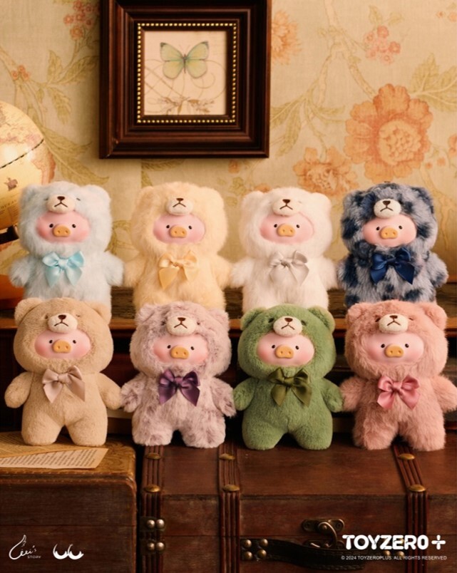 士林總會｜IP絨毛娃娃福袋｜罐頭豬LuLu／艾絲樂小兔／卓大王／ RICO (隨機不含盒)