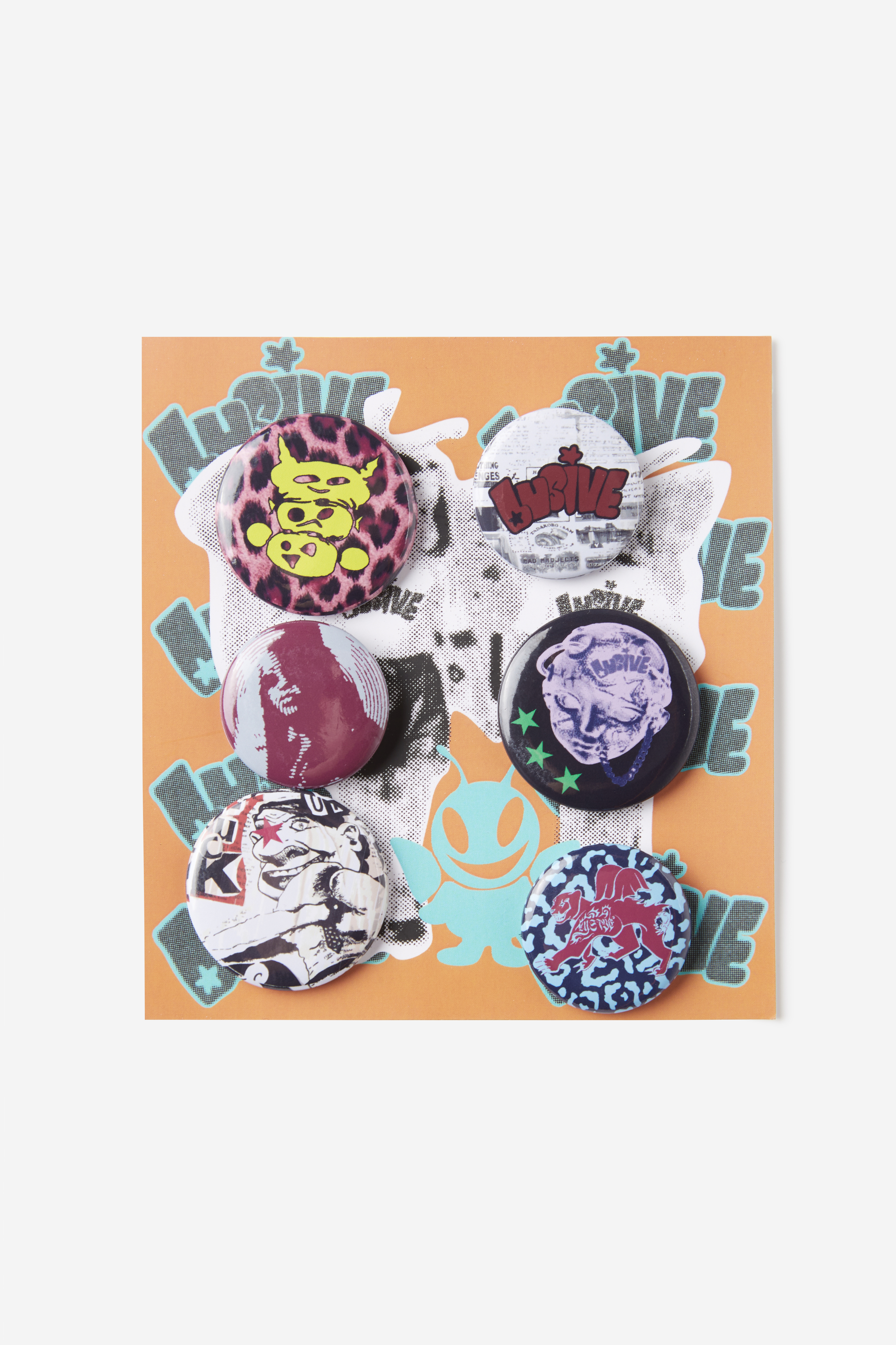 LUSIVE｜別針套組 (橘)