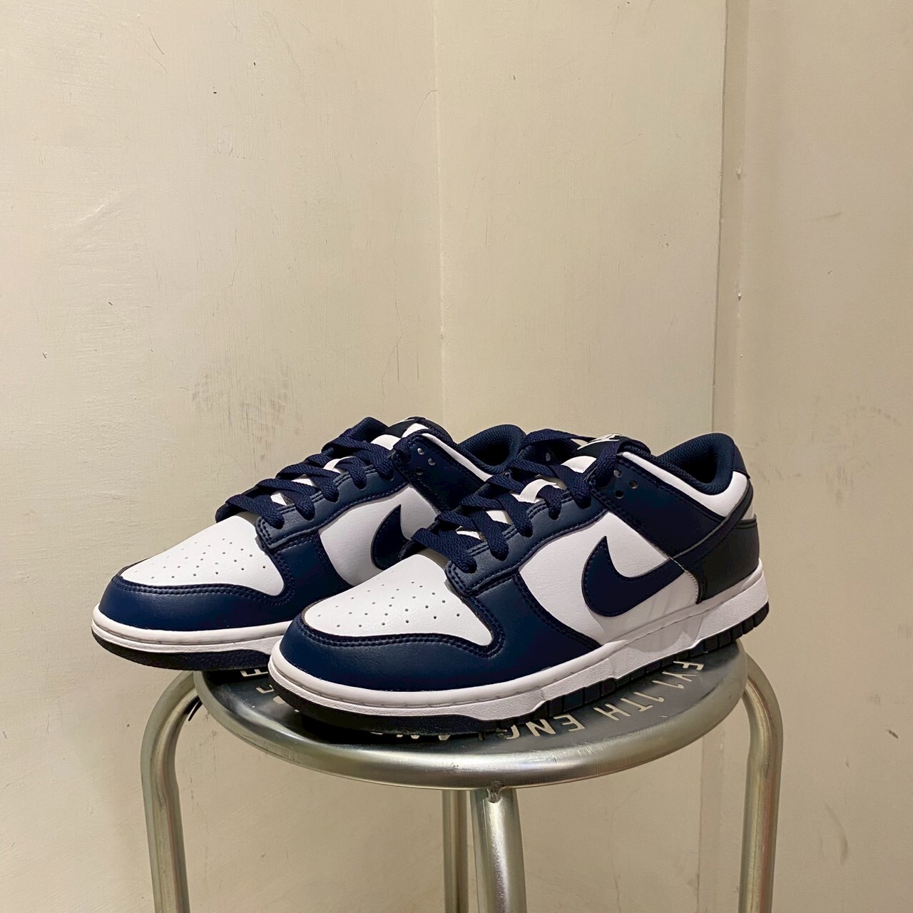 Nike Dunk Low Midnight Navy 午夜藍白 低筒 復古休閒鞋 HF5441-107