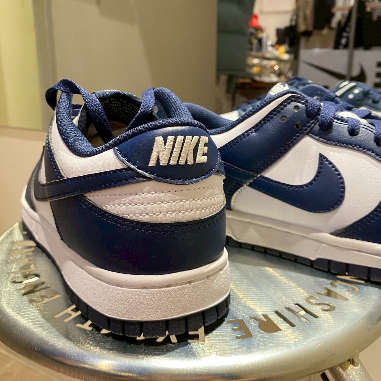 Nike Dunk Low Midnight Navy 午夜藍白 低筒 復古休閒鞋 HF5441-107