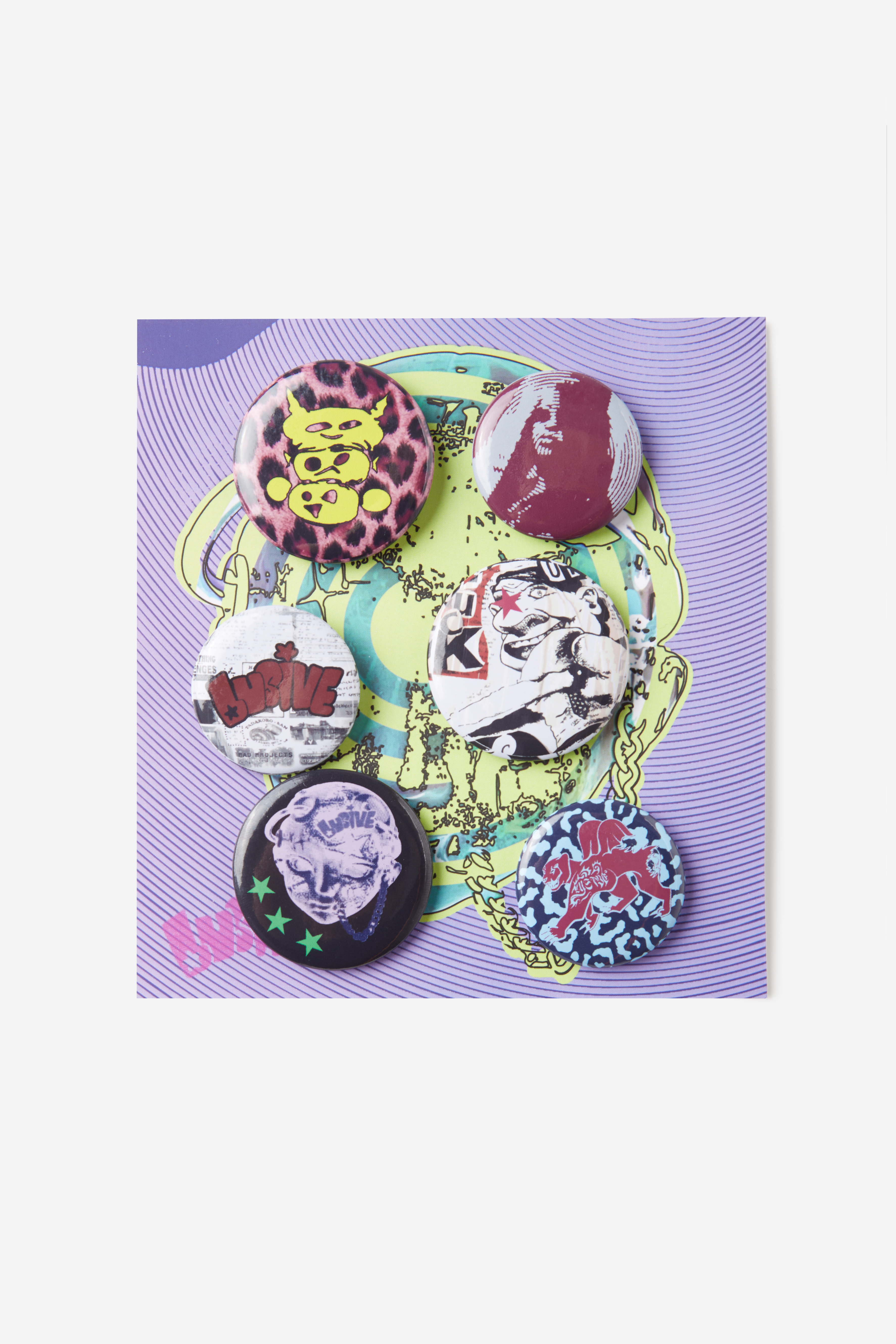 LUSIVE｜別針套組 (紫)