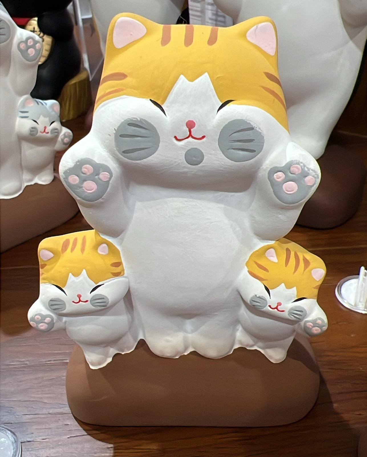 【直播】LL010677 親子趴窗招財貓