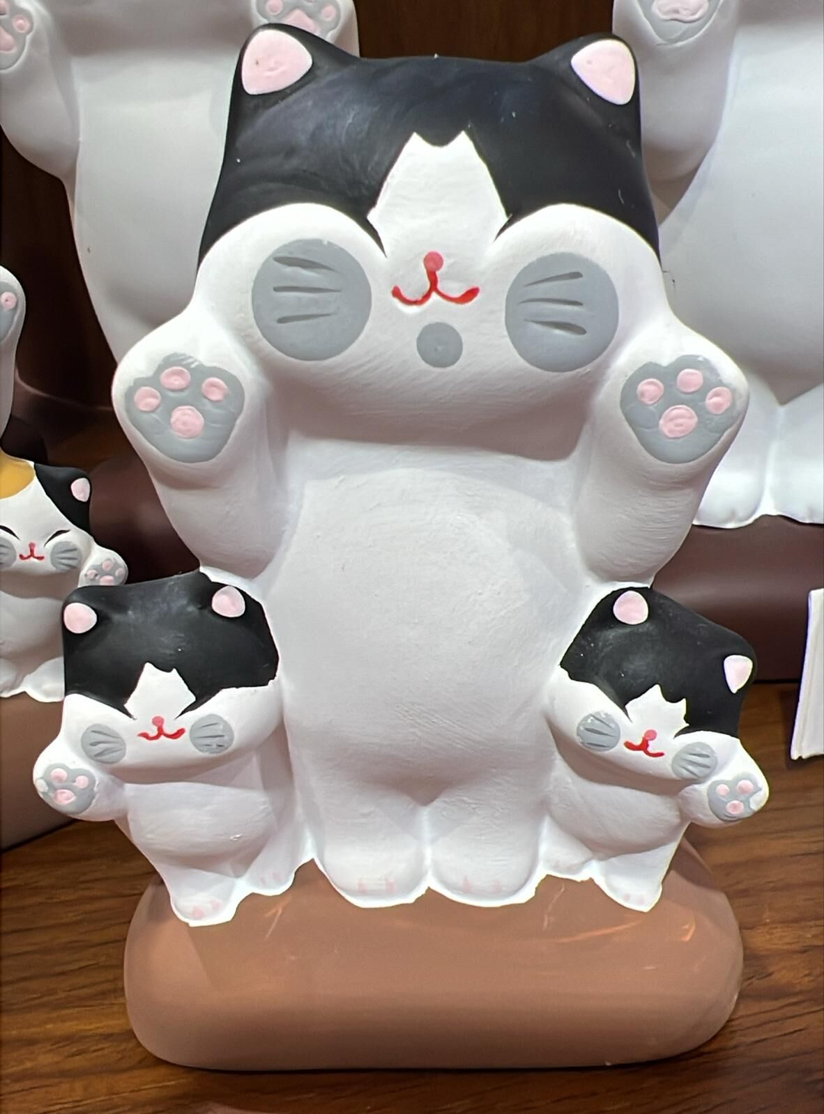 【直播】LL010677 親子趴窗招財貓