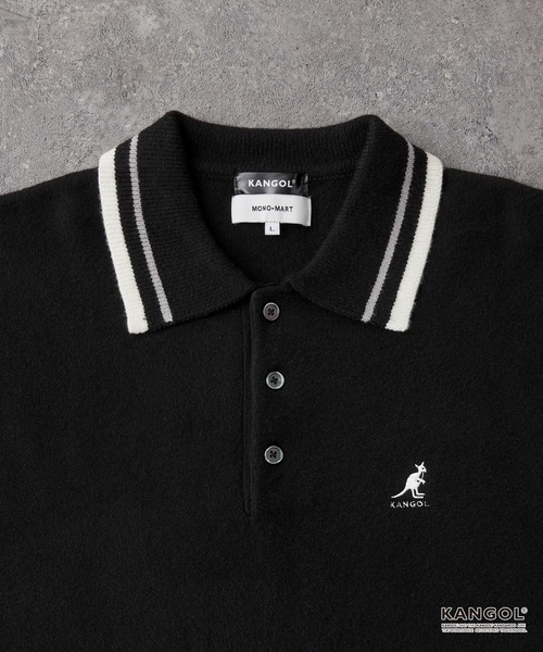日本 Kangol L/S Knit Polo [kn1001]
