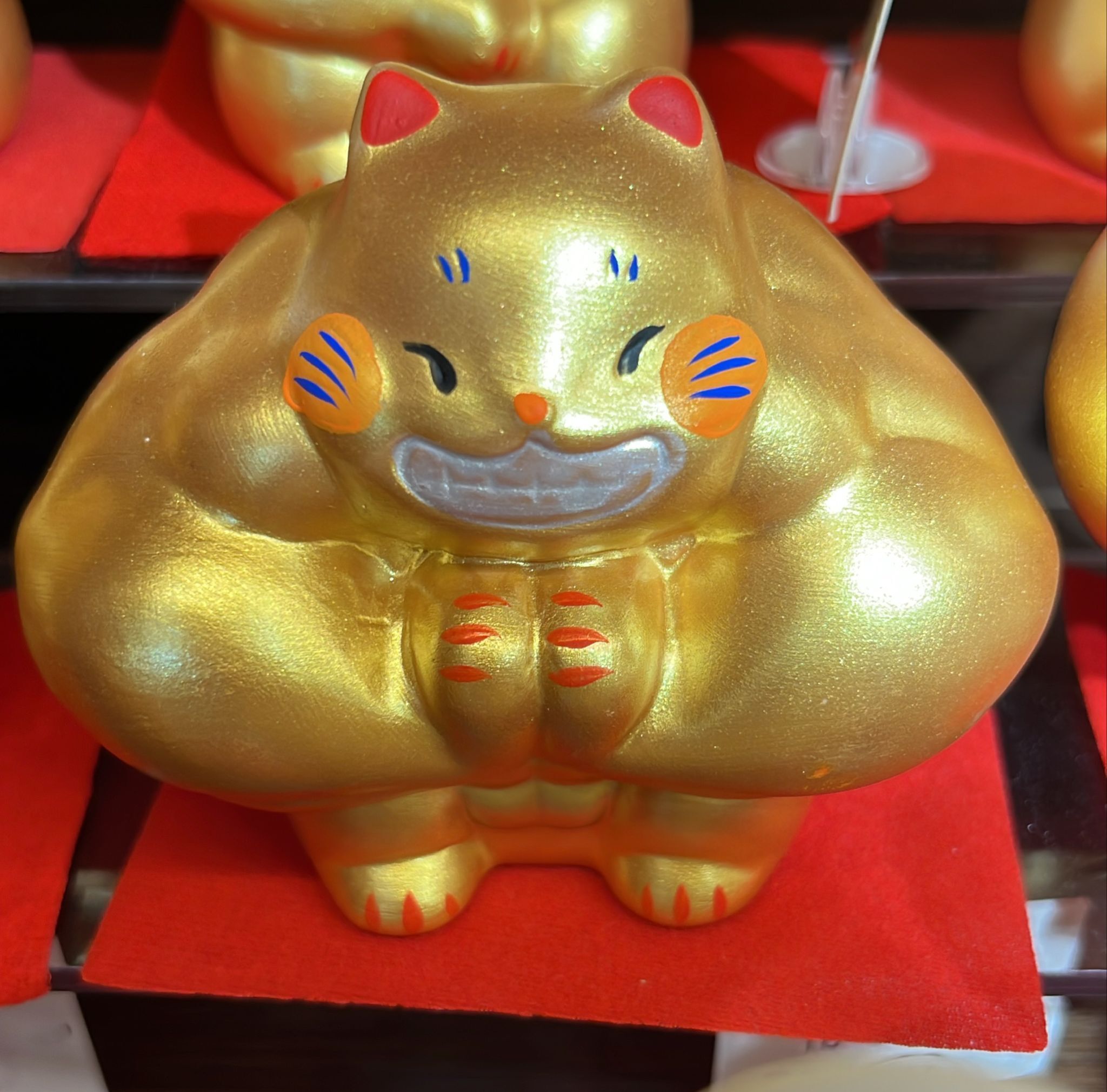 【直播】LL010681 金巨臂招財貓 (18-304E)