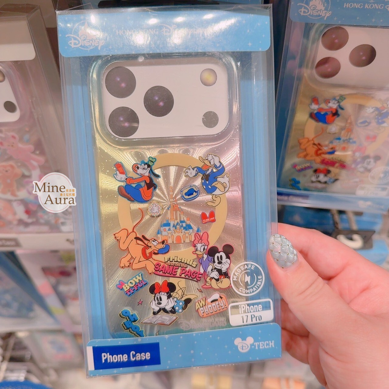 米奇 Mickey 與好友們 城堡 圖案 iphone17 系列 手機殼 保護套 -香港迪士尼樂園