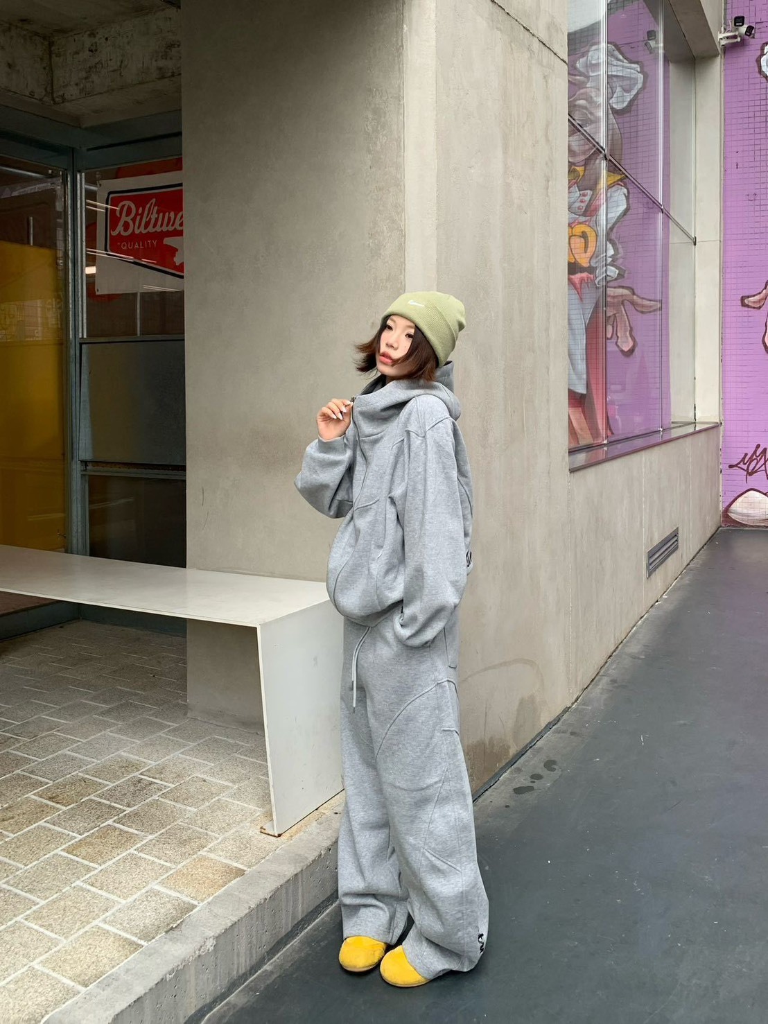 (GOAL) 美式重磅解構刺繡連帽外套 SMK A229