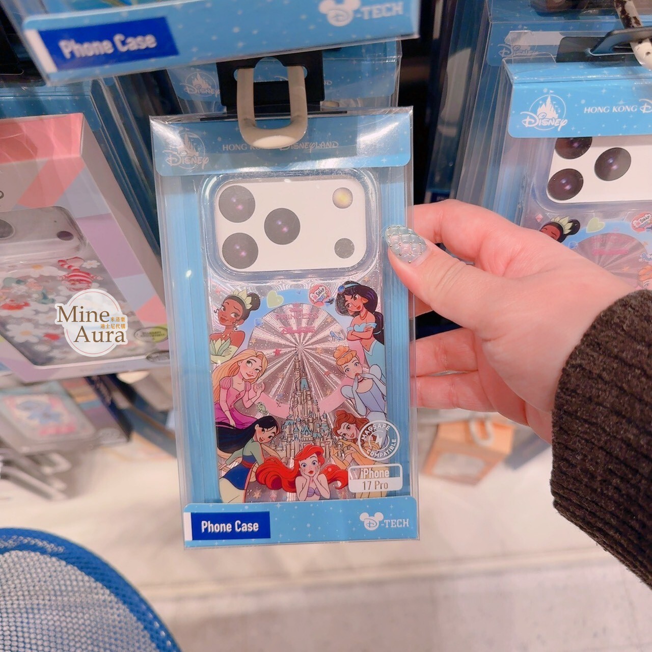 公主系列 Princess Line 城堡 圖案 iphone17 系列 手機殼 保護套 -香港迪士尼樂園