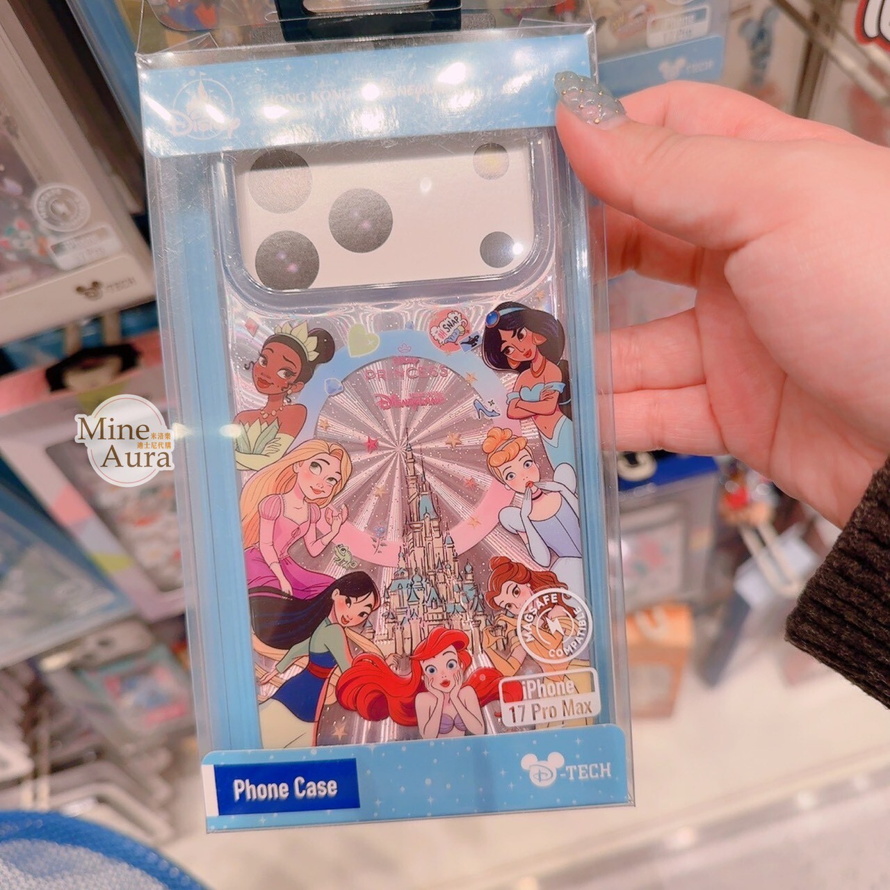 公主系列 Princess Line 城堡 圖案 iphone17 系列 手機殼 保護套 -香港迪士尼樂園