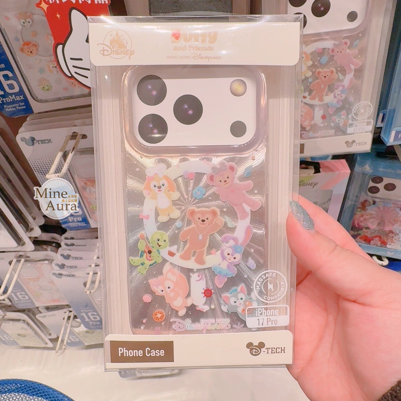 達菲 Duffy 與好友們 圖案 iphone17 系列 手機殼 保護套 -香港迪士尼樂園