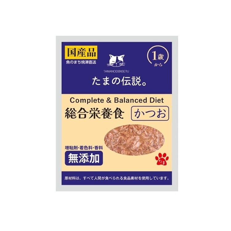 三洋 1歲以上 成貓用 綜合營養鰹魚濕糧 40g