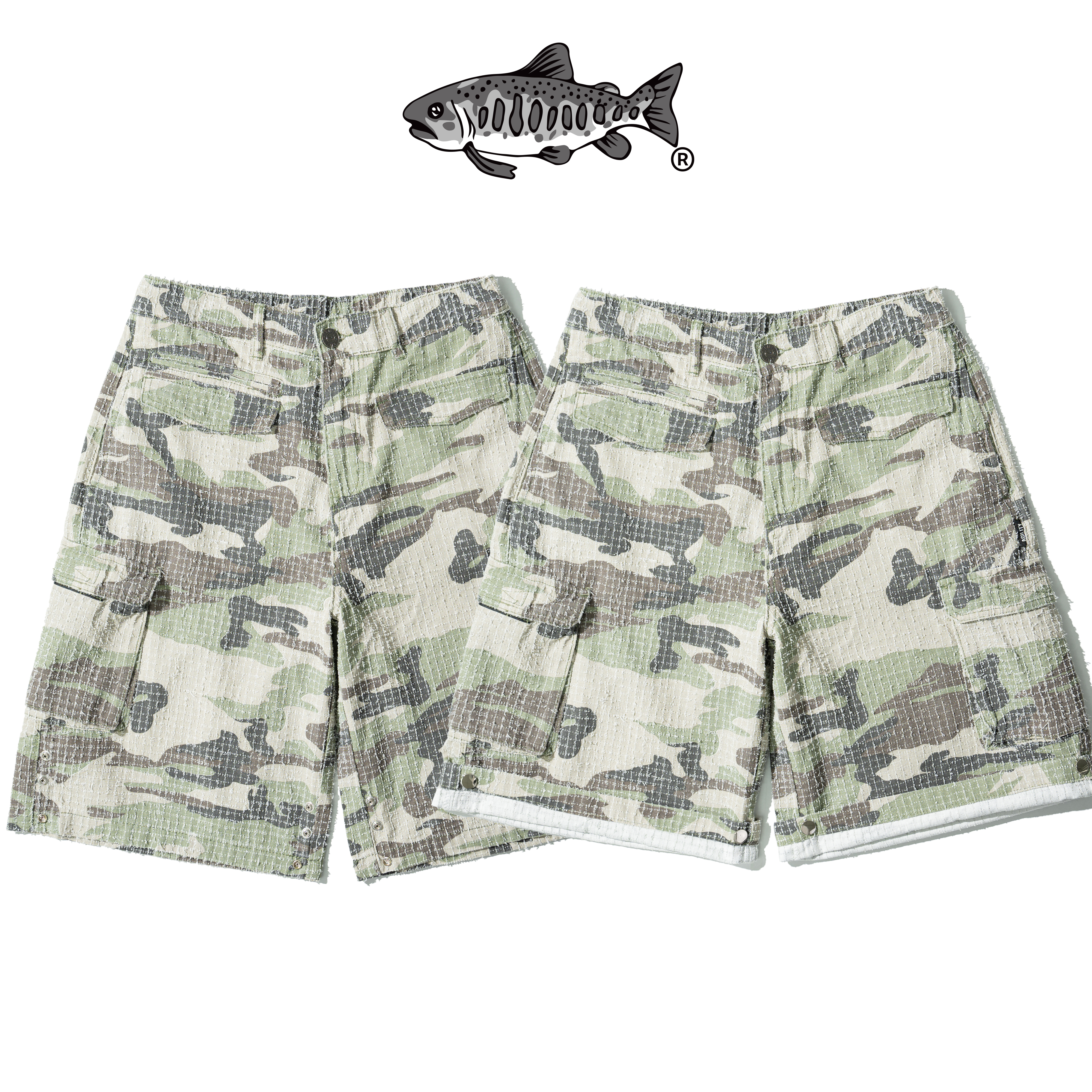 AGILITY Camo Cargo Jorts 七分 可變長度 迷彩短褲 [CM68]