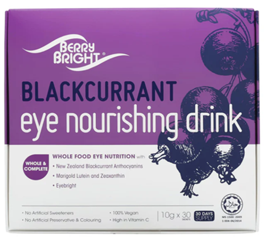 TD035 BERRY BRIGHT NOURISHING DRINK STEVIA 30's EXP: 06.2027