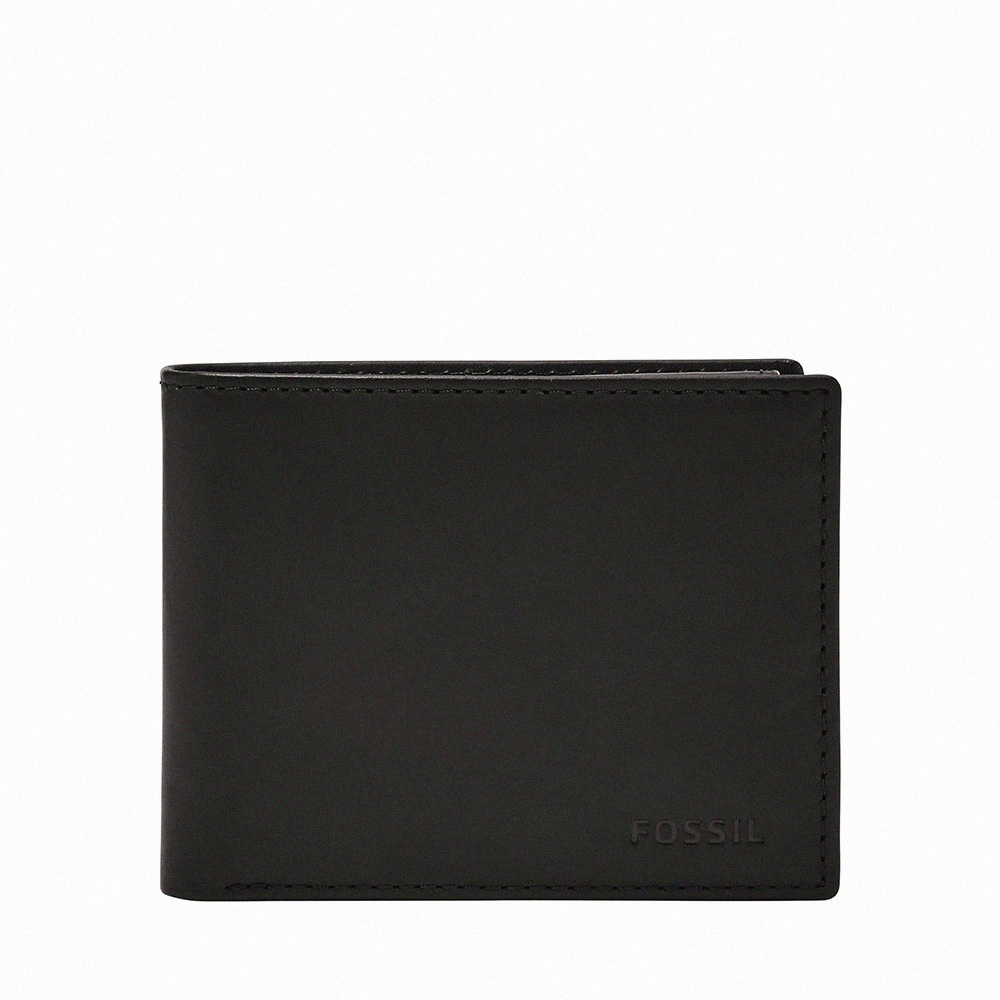 Derrick 真皮RFID防盜皮夾 (兩色可選)