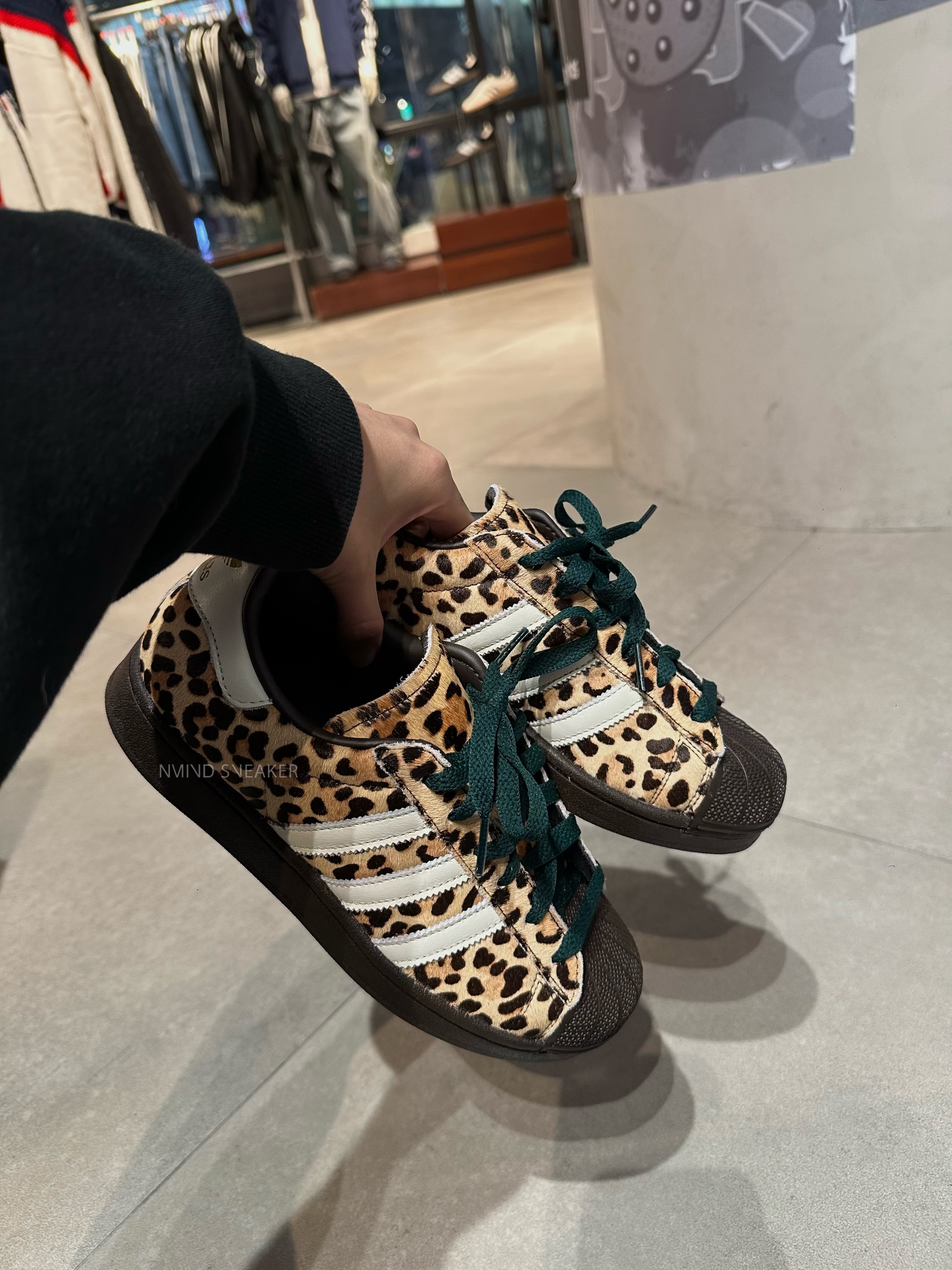 ADIDAS ORIGINALS SUPERSTAR II 豹紋貝殼 女鞋