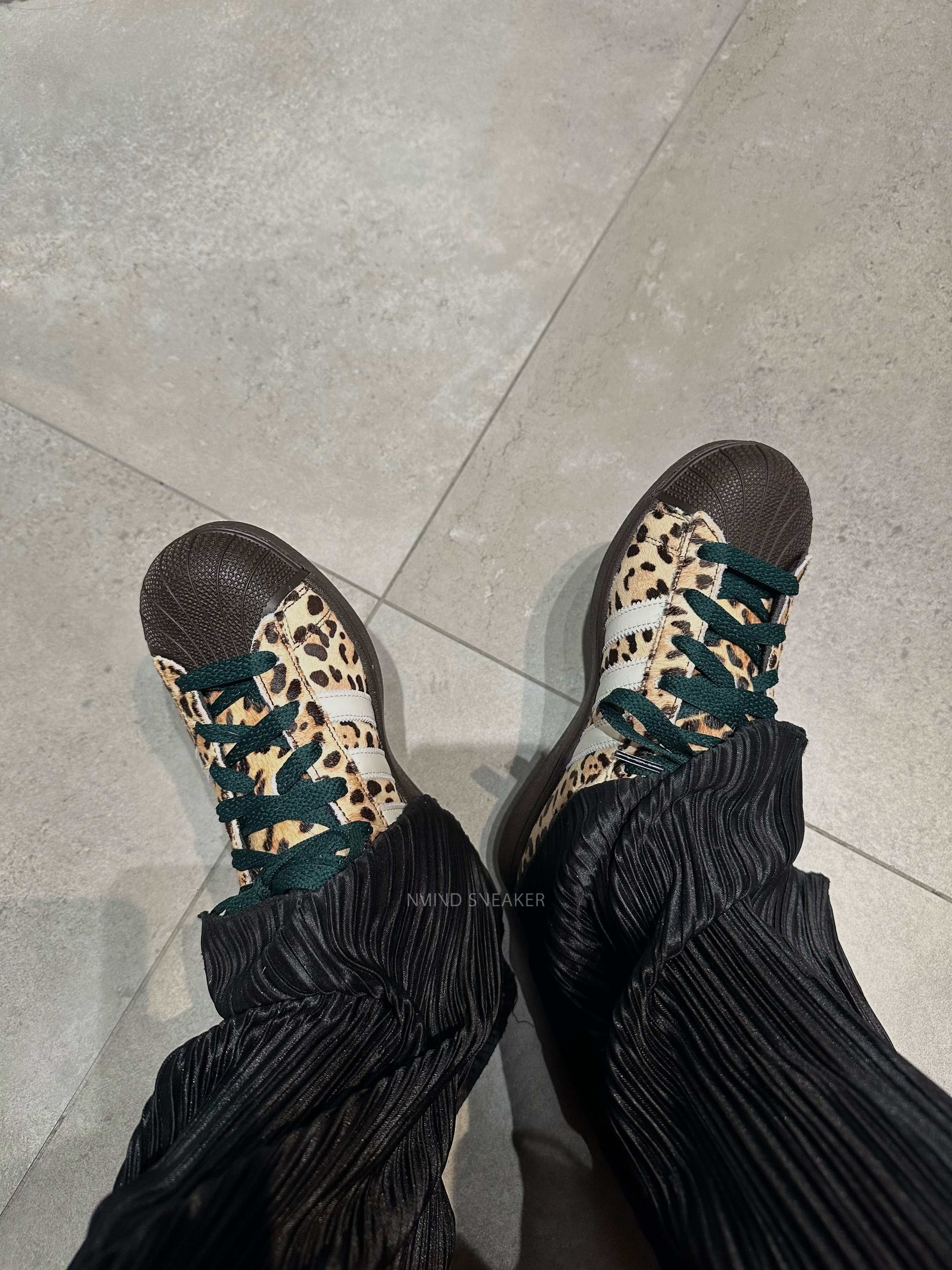 ADIDAS ORIGINALS SUPERSTAR II 豹紋貝殼 女鞋