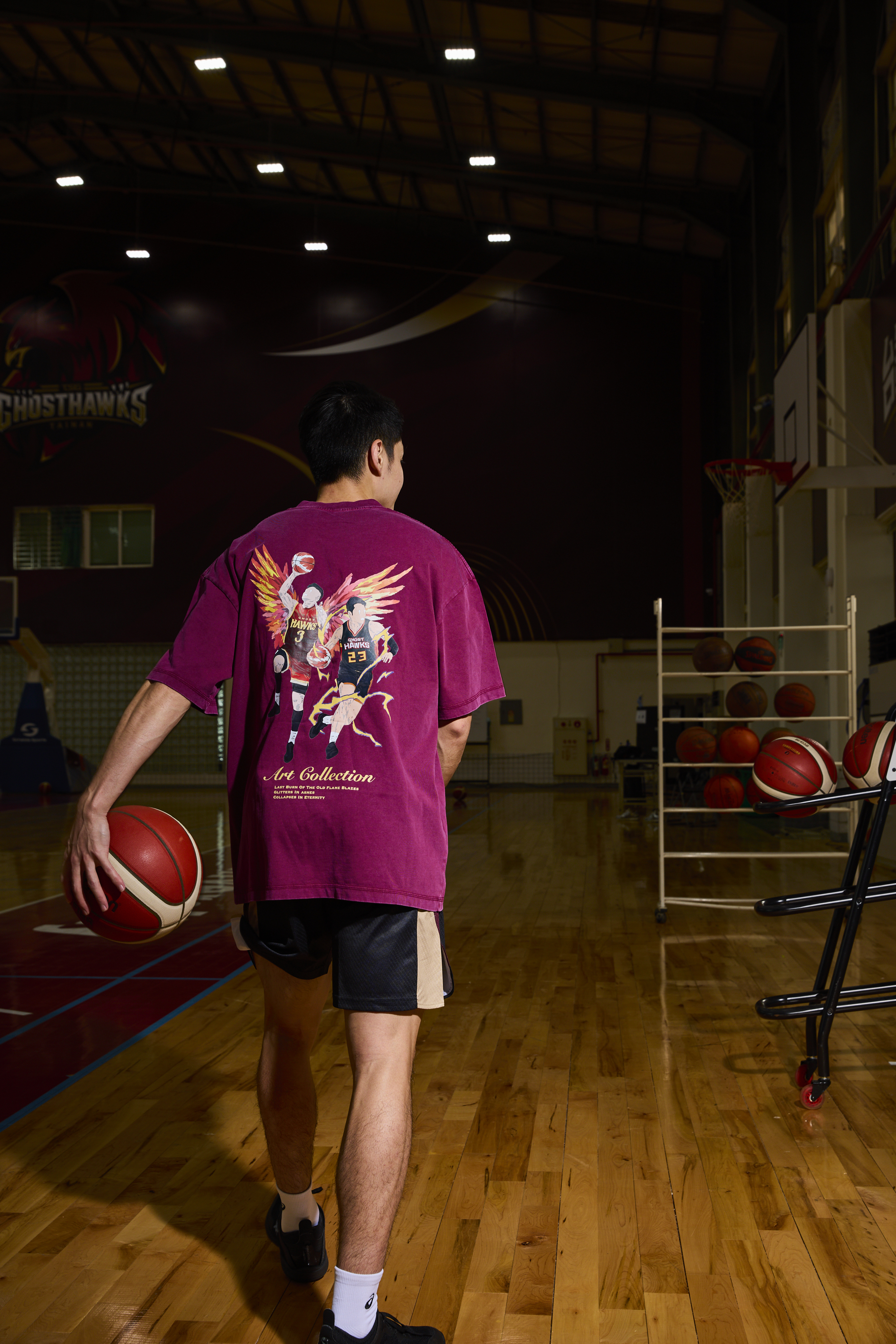 台鋼獵鷹水洗T partner｜水洗紅