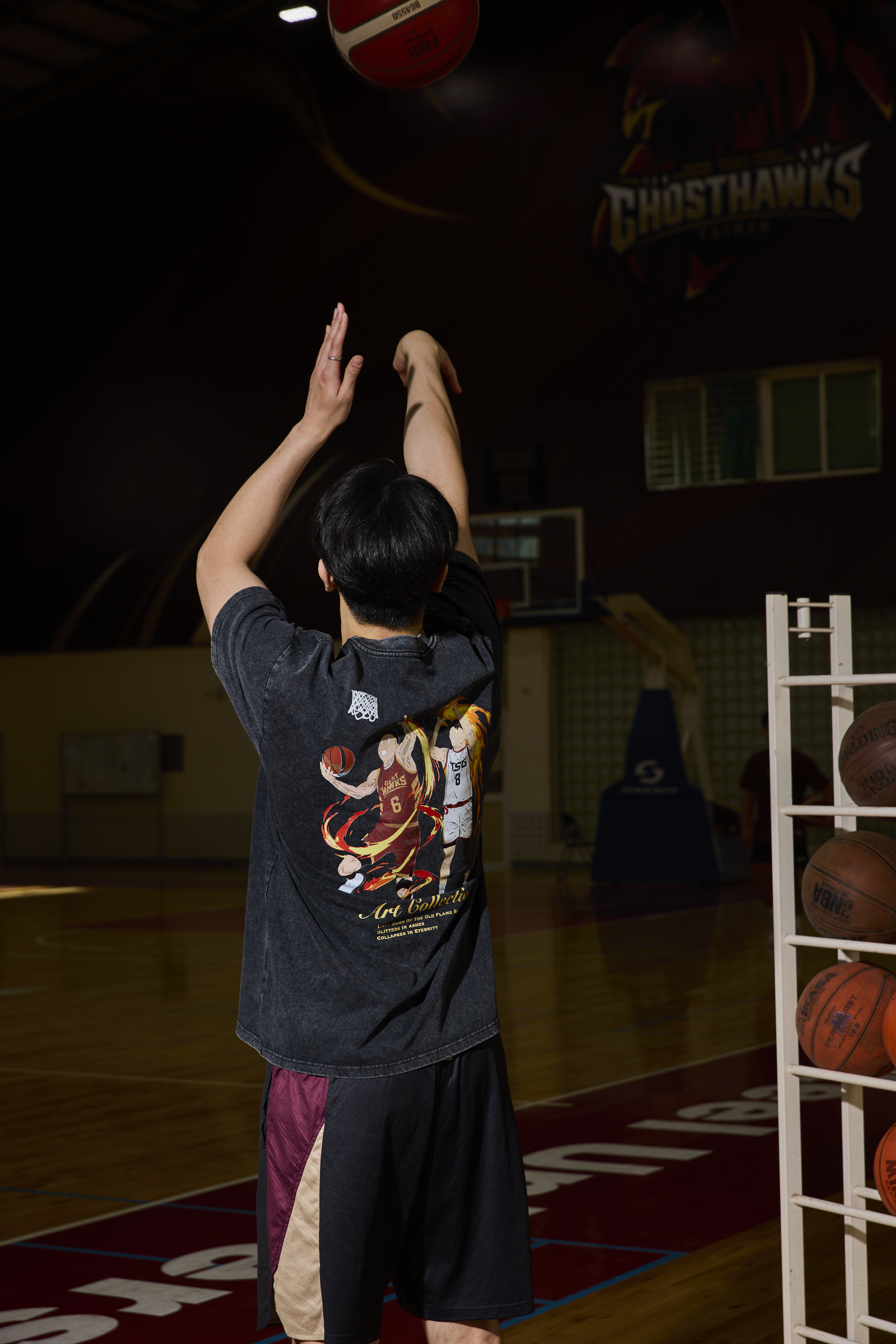 台鋼獵鷹水洗T shooter｜水洗黑