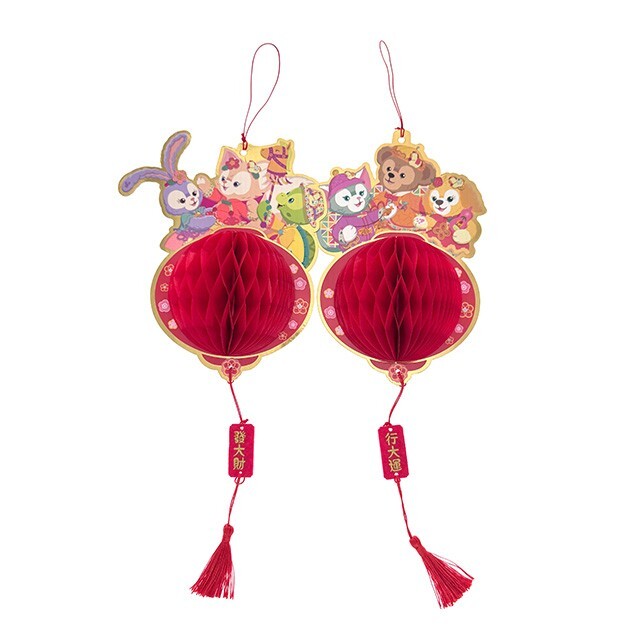 2026 新春限定 達菲 Duffy 與好友們 福多好運 造型 掛飾組 -香港迪士尼樂園