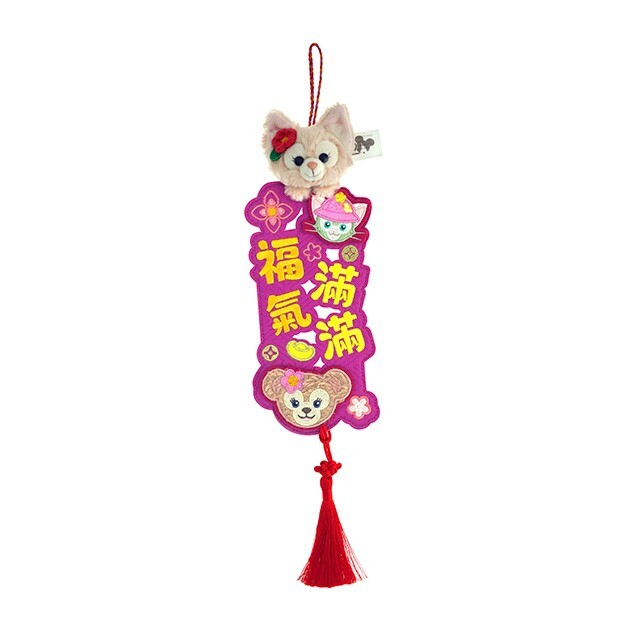 2026 新春限定 玲娜貝兒 Lina bell 雪莉玫 ShellieMay 造型 福氣滿滿 流蘇 掛飾 擺飾品 -香港迪士尼樂園