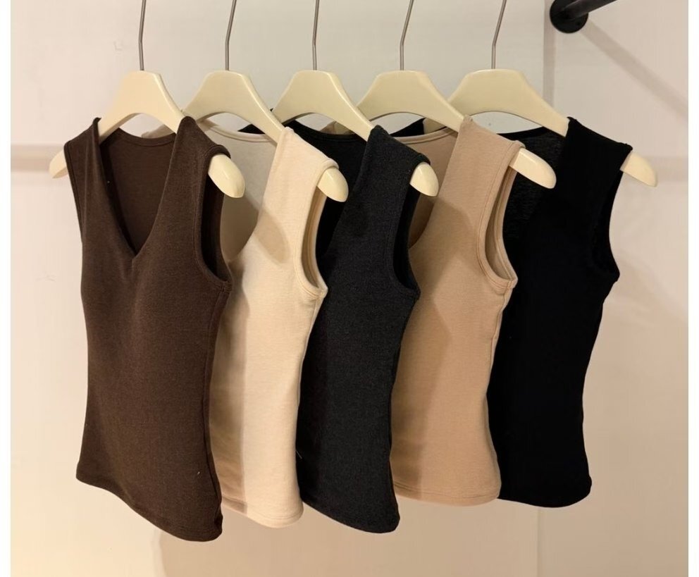 HP5451 磨毛V領背心