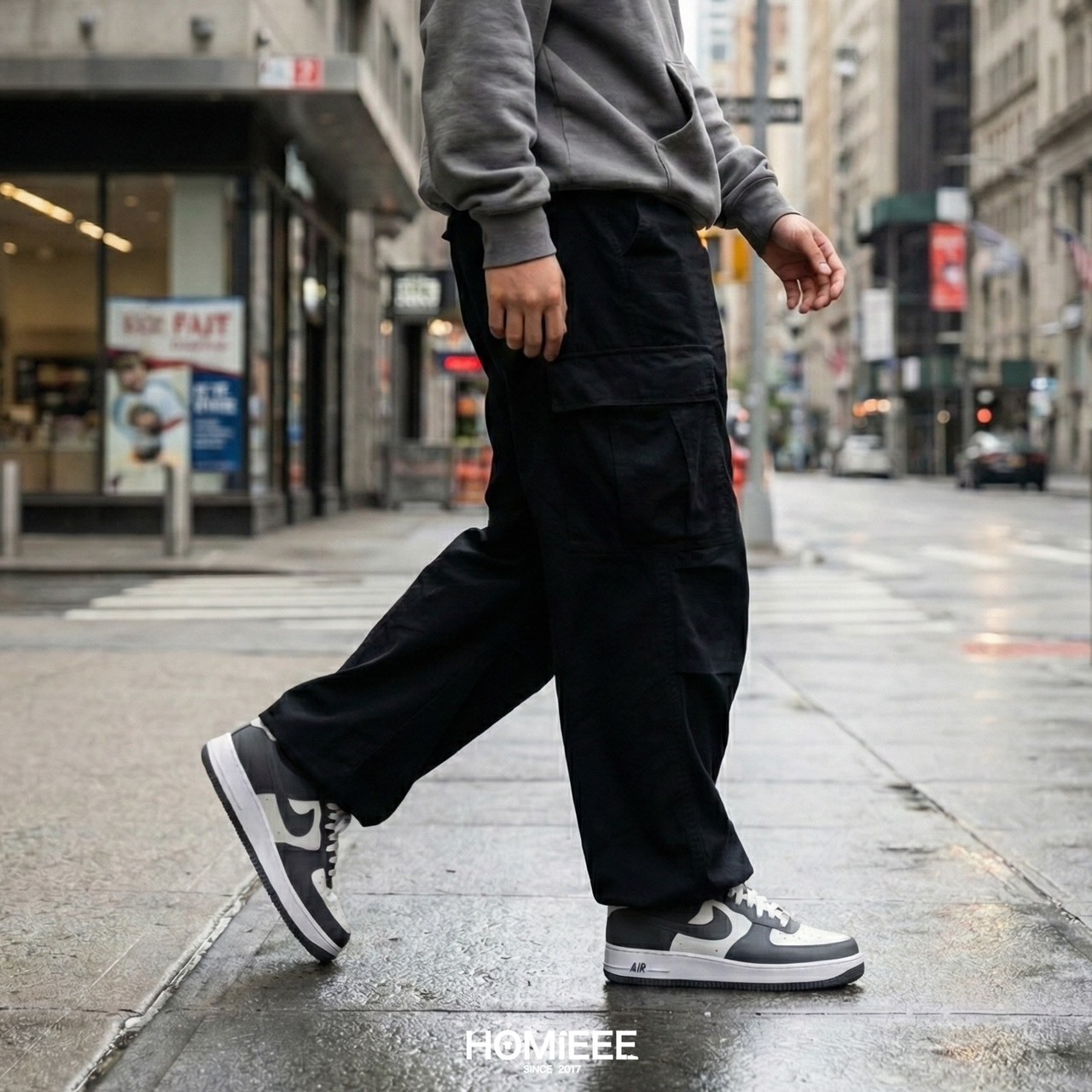 Nike Air Force 1'07 Low 經典 灰白 男鞋 [FJ4146-004]