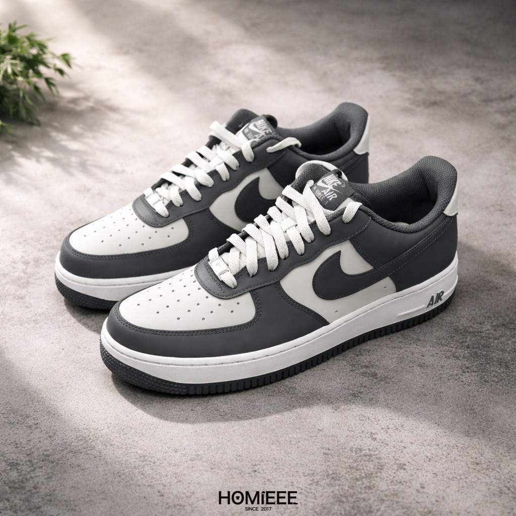 Nike Air Force 1'07 Low 經典 灰白 男鞋 [FJ4146-004]