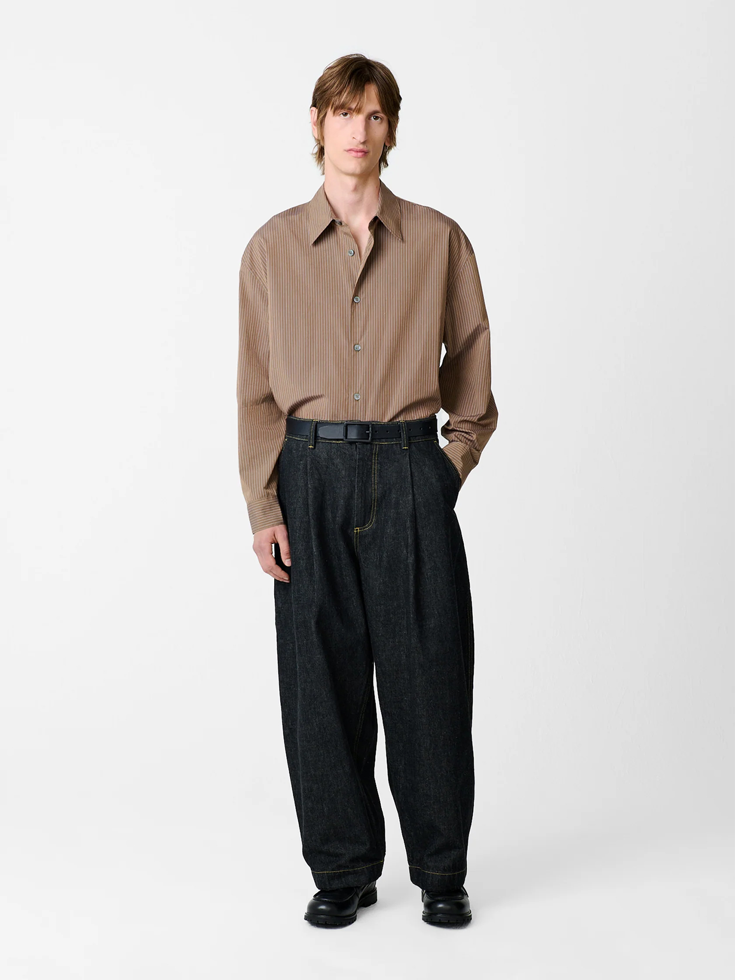 Studio Nicholson Bridges Denim Pant Black