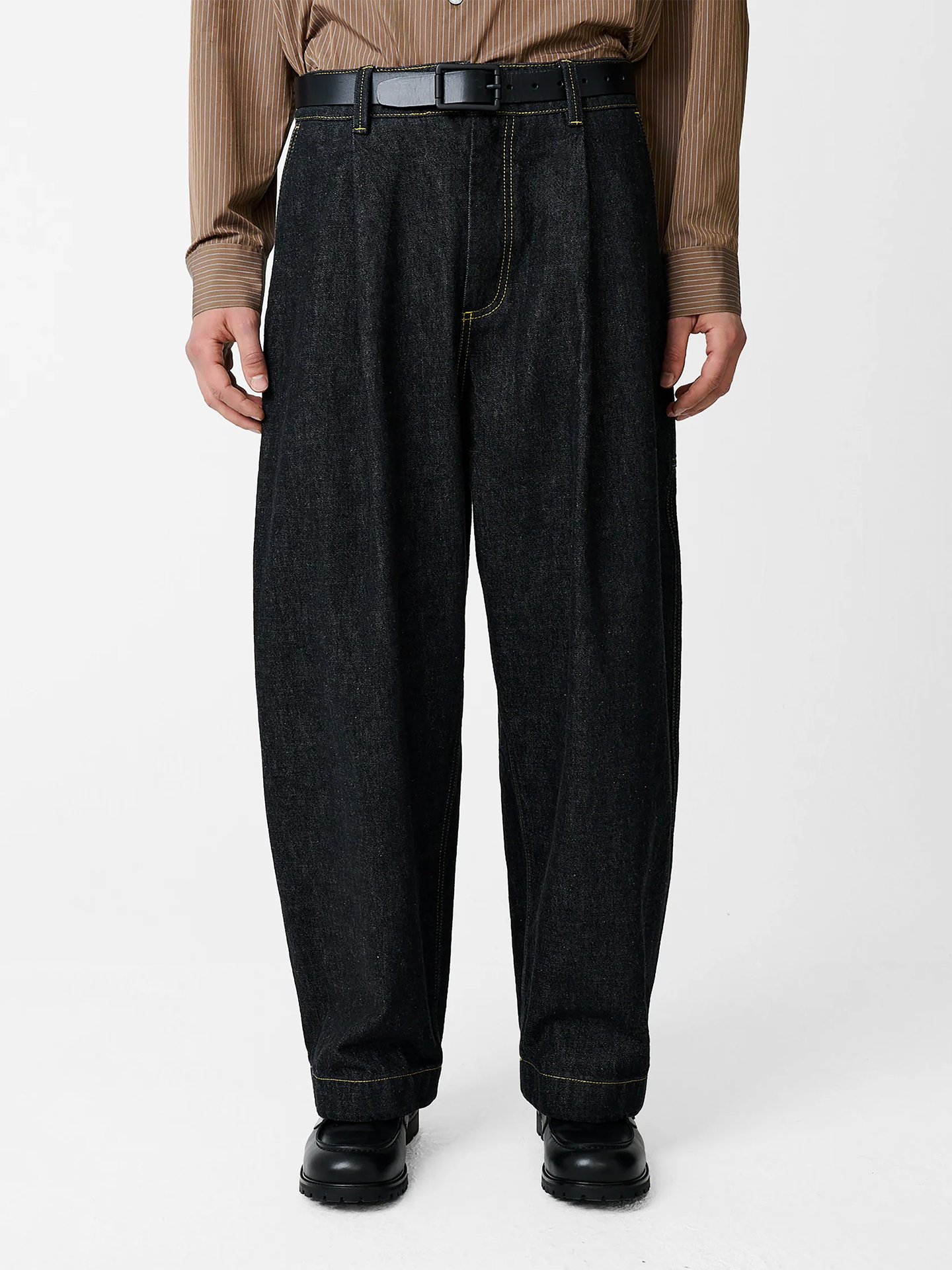Studio Nicholson Bridges Denim Pant Black