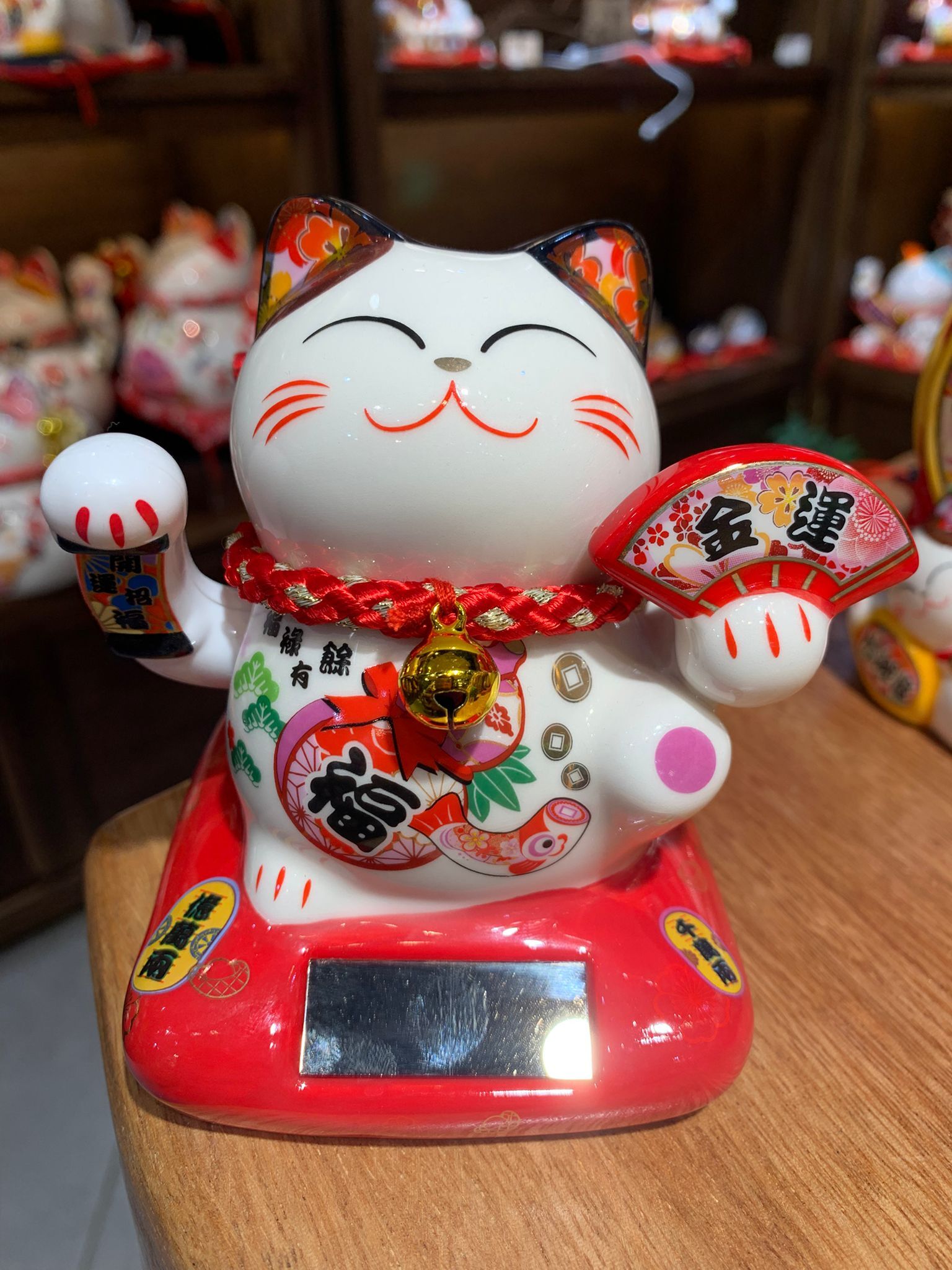 【直播】LL0106466 大陽能招手大吉招財貓 (86483)