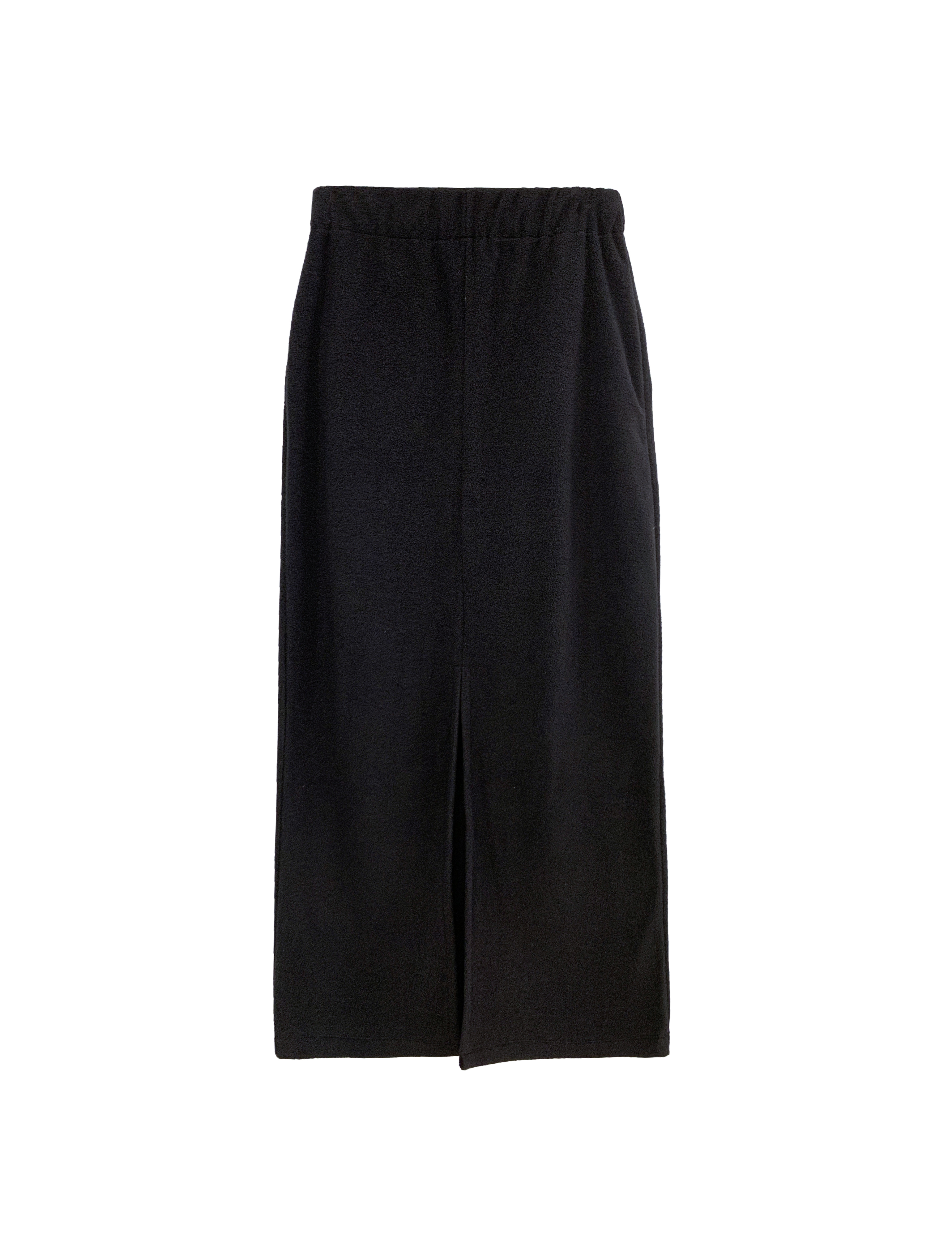 半拉鍊棉料套裙-單裙