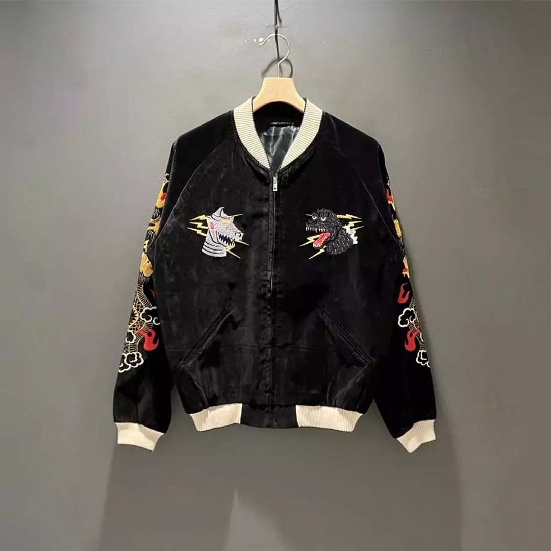 2026SS TAILOR TOYO × BEAMS JAPAN GODZILLA Souvenir Jacket Special 聯名 哥吉拉 橫須賀 雙面穿 外套 現貨 11183236086