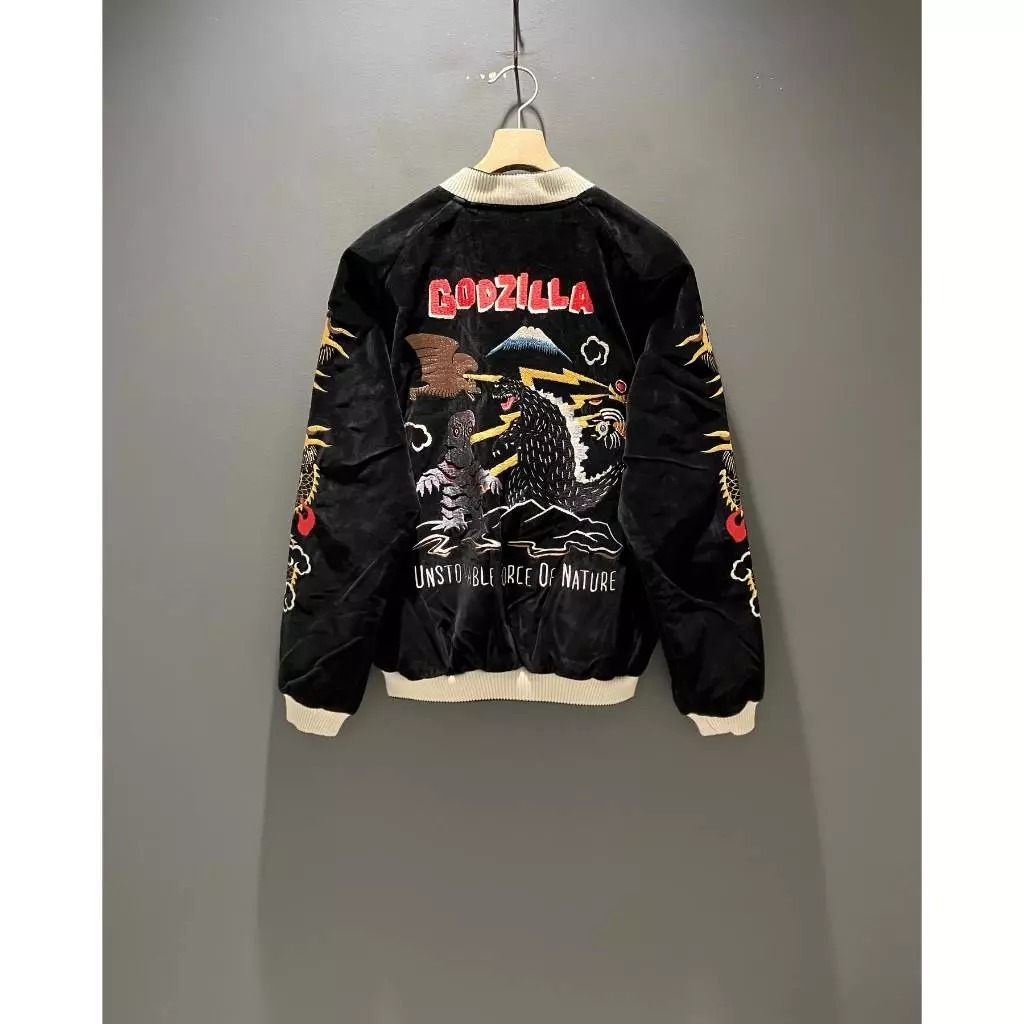 2026SS TAILOR TOYO × BEAMS JAPAN GODZILLA Souvenir Jacket Special 聯名 哥吉拉 橫須賀 雙面穿 外套 現貨 11183236086